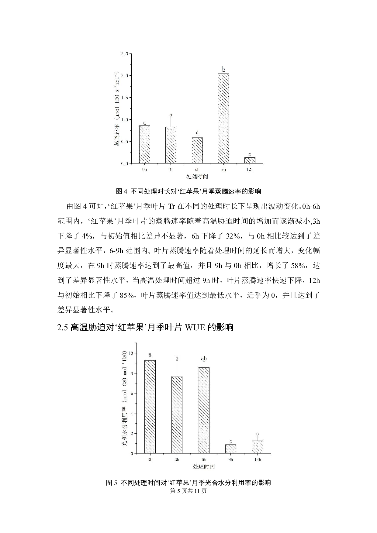 高温胁迫对&lsquo;红苹果&rsquo;月季光合特性影响的研究-5991字.pdf 第4页