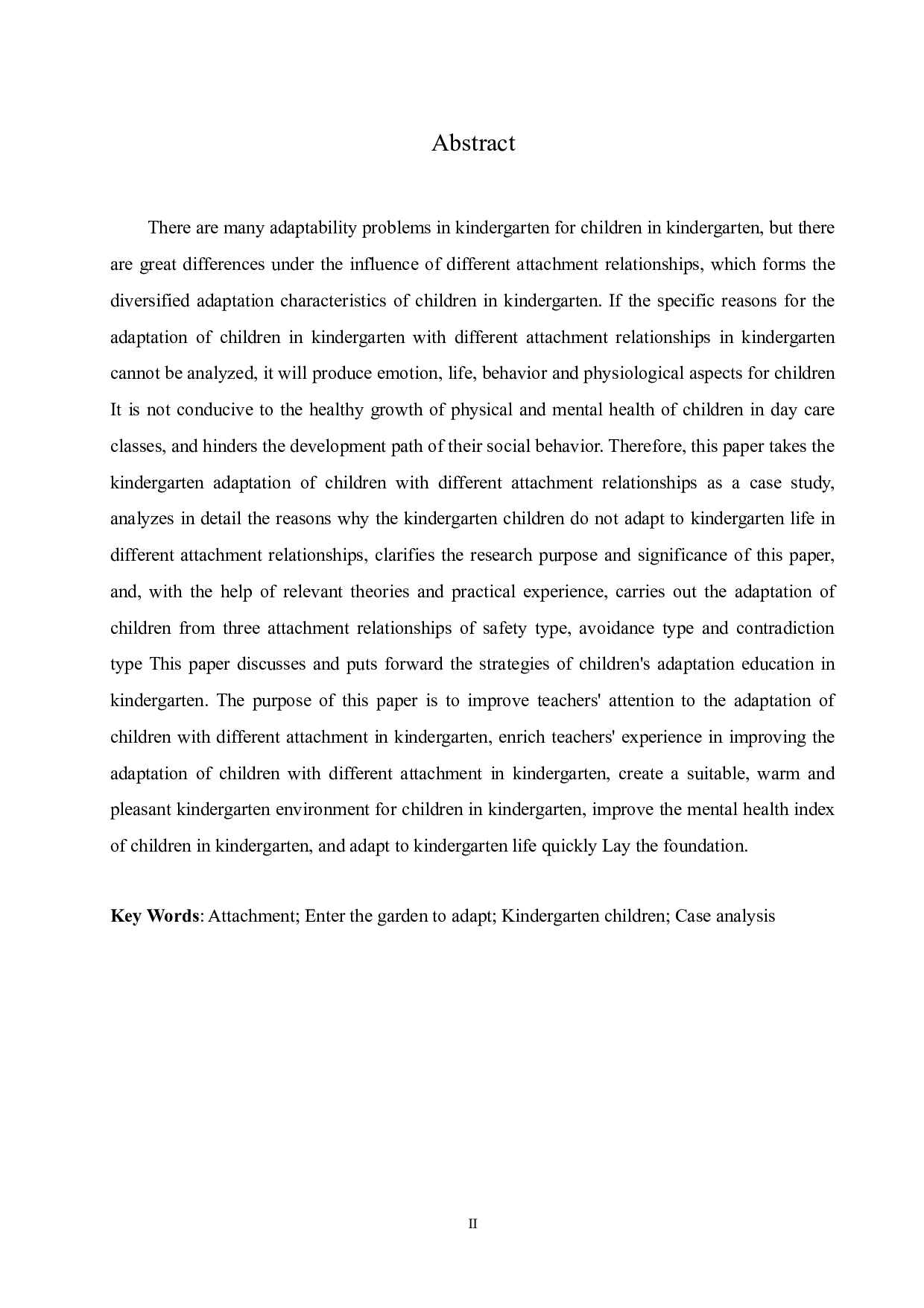 针对不同依恋关系解决幼儿入园适应问题方案研究-14516字.docx 第2页