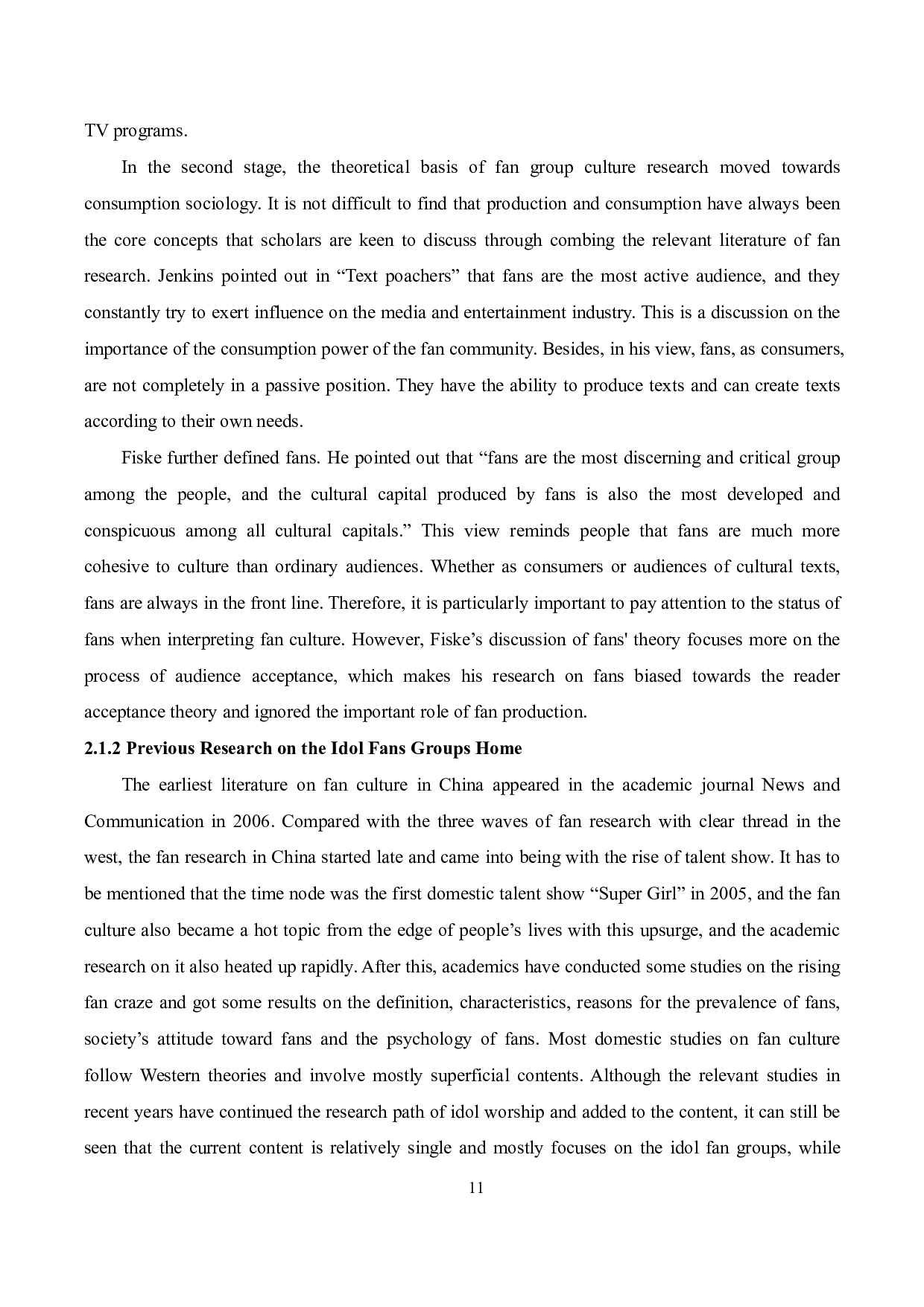 偶像粉丝团名称与粉丝身份认同的社会语言学研究-16028字.pdf 第10页