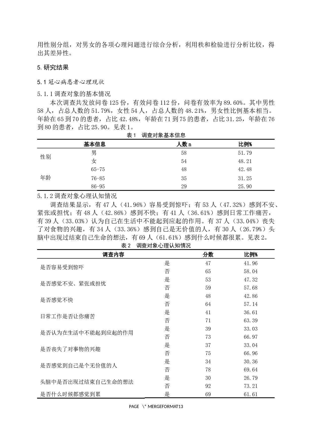 老年冠心病患者心理健康问题调查及健康管理策略研究-9783字.docx 第7页