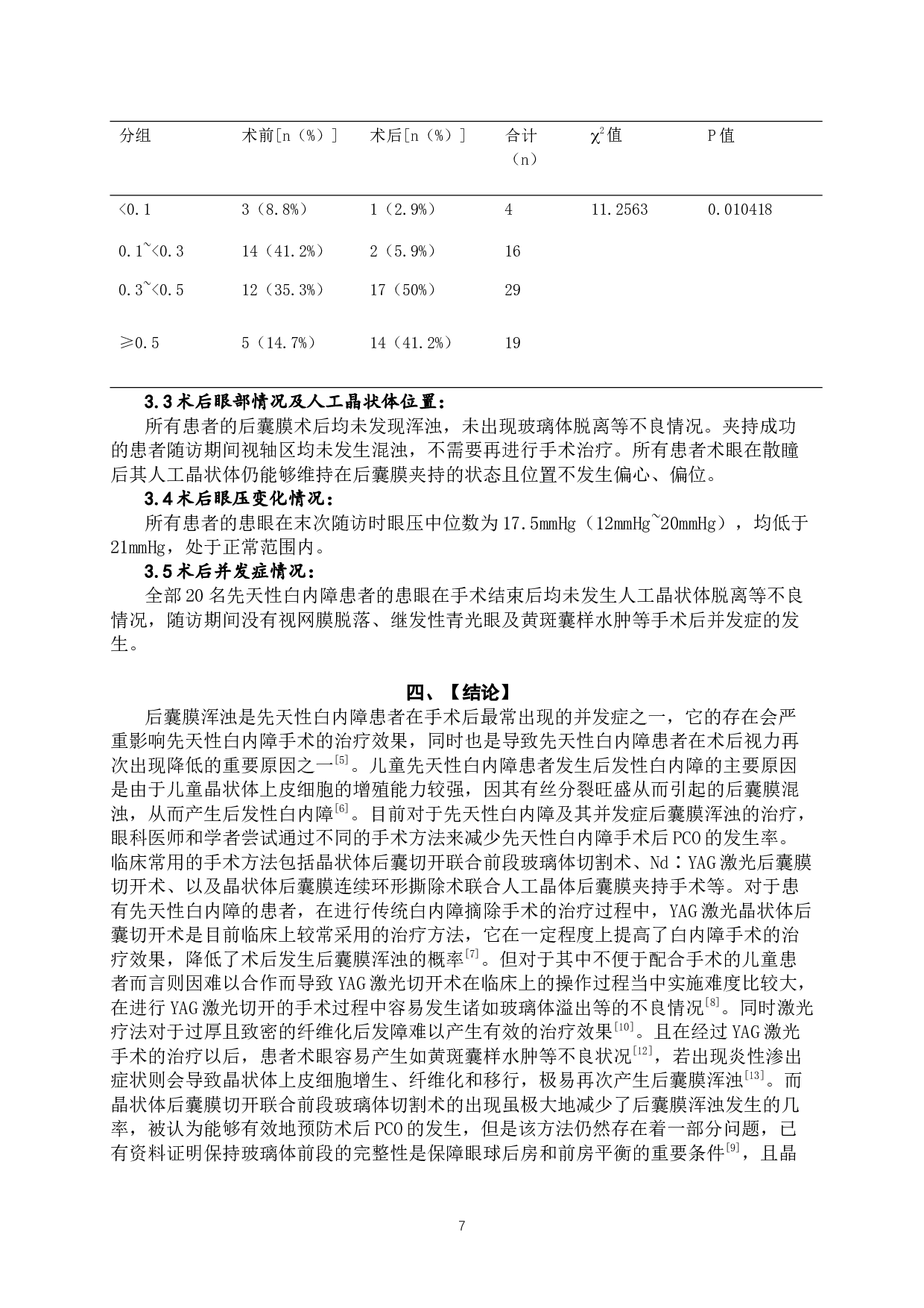 后囊膜夹持术在先天性白内障手术中的应用-7549字.docx 第6页