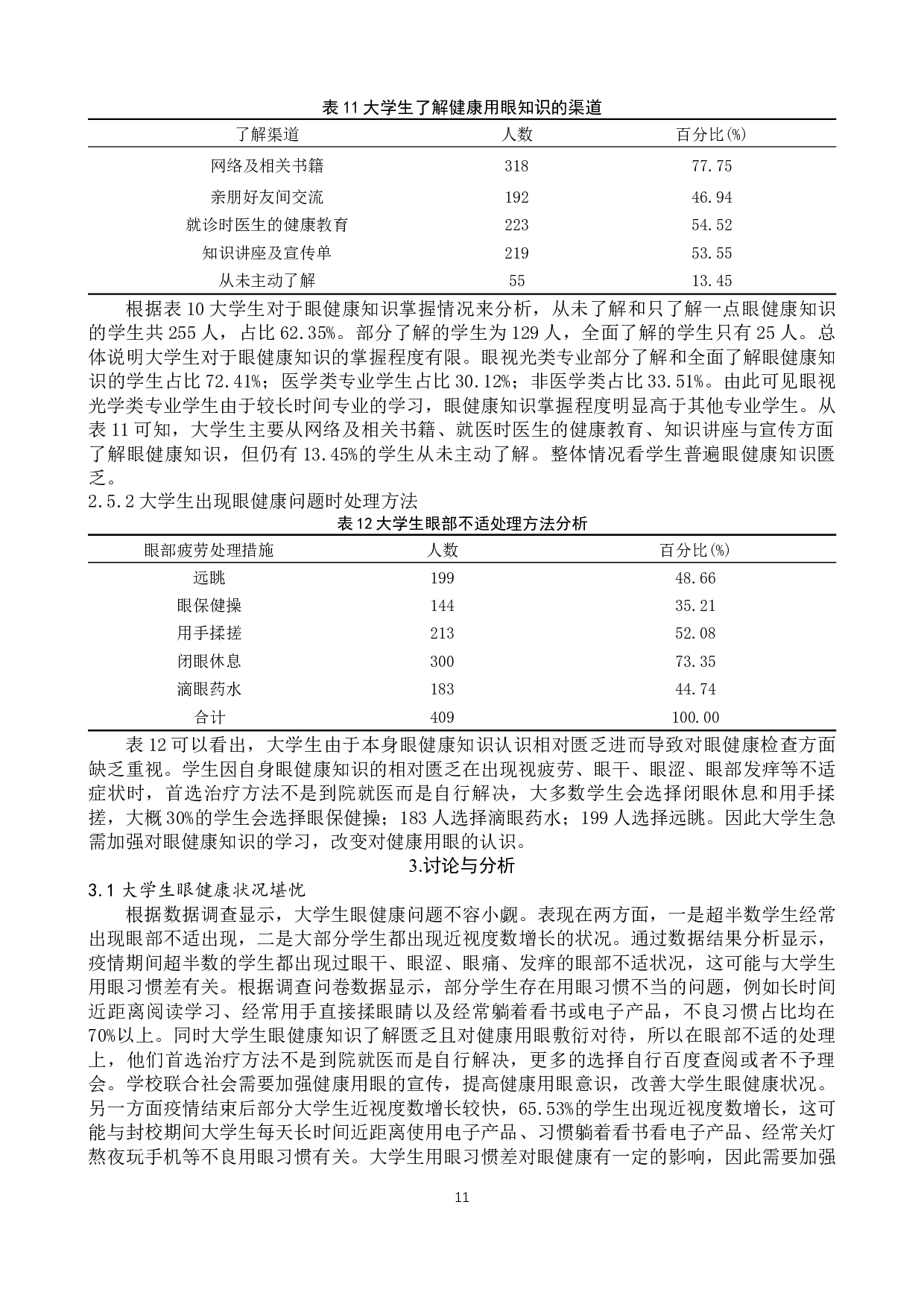 疫情背景下大学生用眼健康状况研究-8650字.docx 第10页