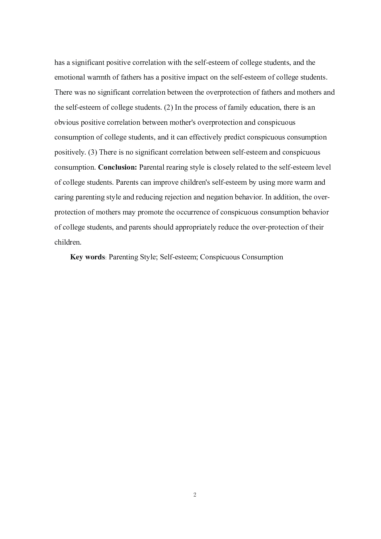 父母教养方式、自尊与大学生炫耀性消费的关系研究-16451字.pdf 第4页