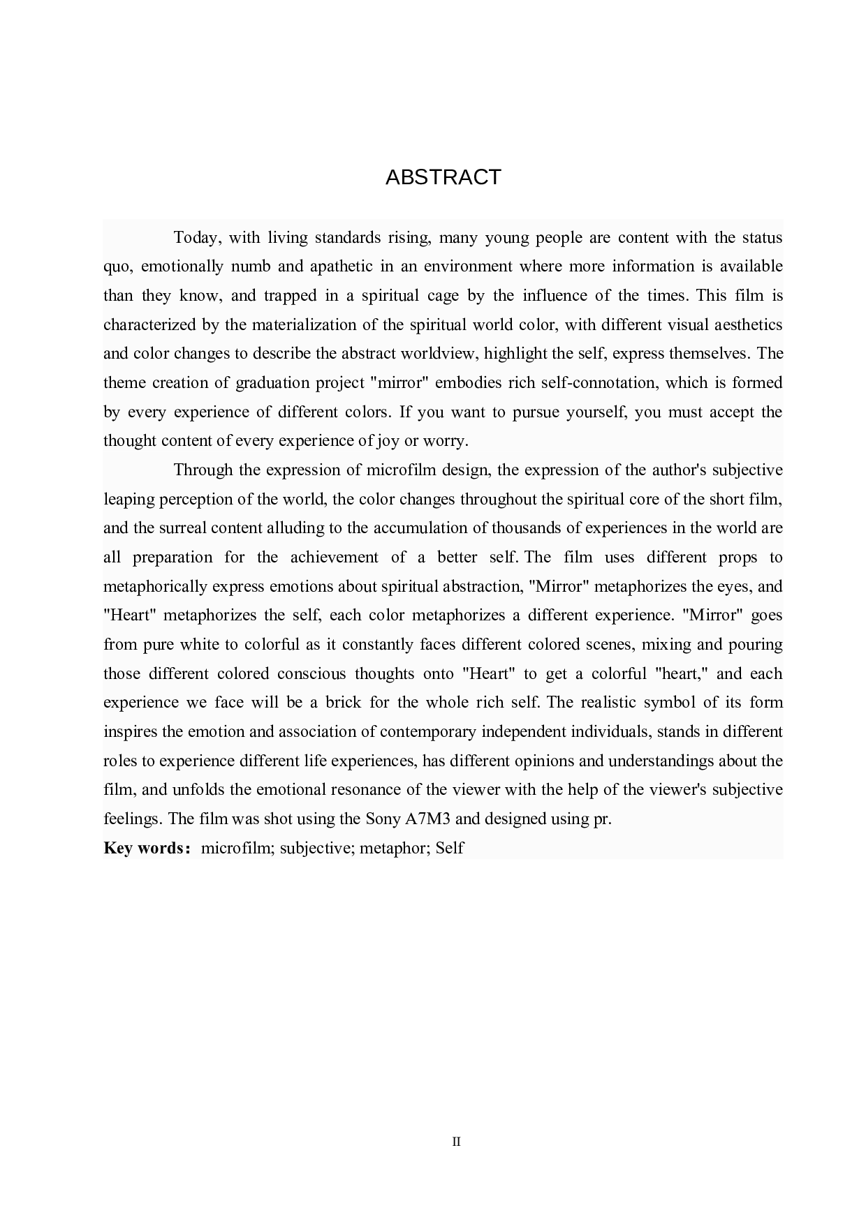 《心镜》微电影设计制作-5531字.docx 第2页