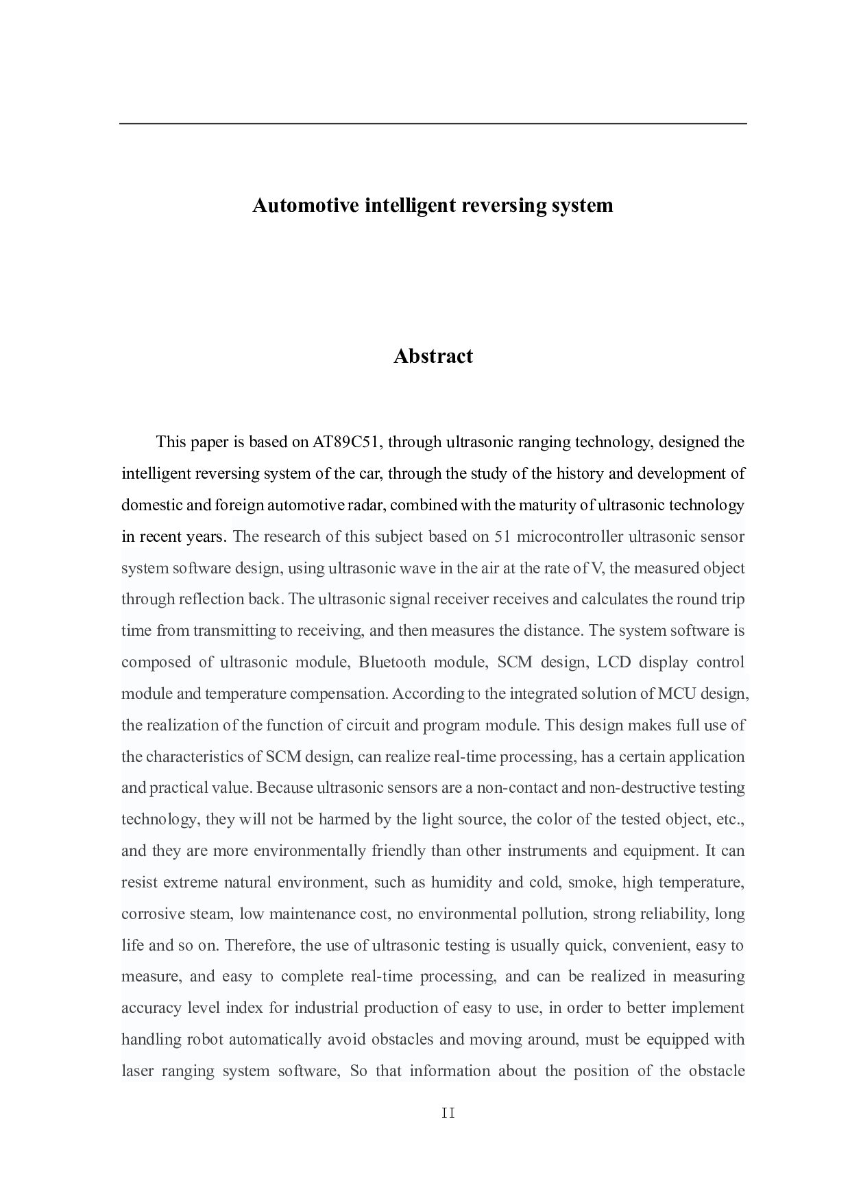汽车智能倒车系统设计-14781字.pdf 第2页