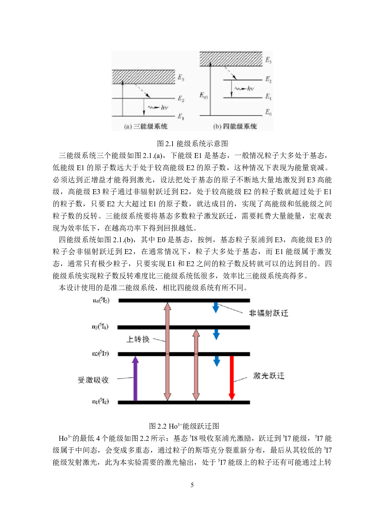 光纤激光器泵浦HoYLF激光器的设计-10775字.docx 第8页