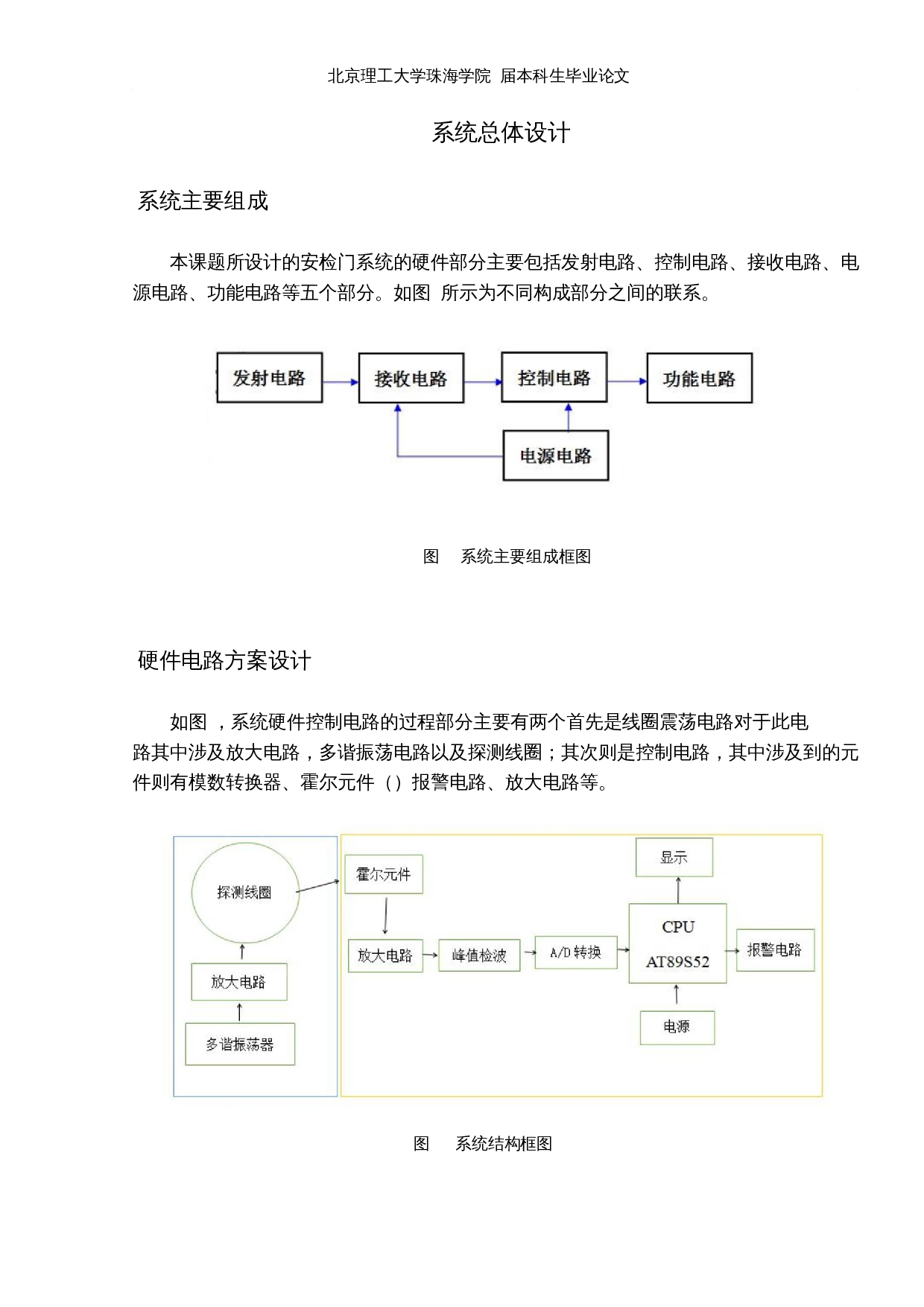 基于单片机的安检门设计-12424字.docx 第9页