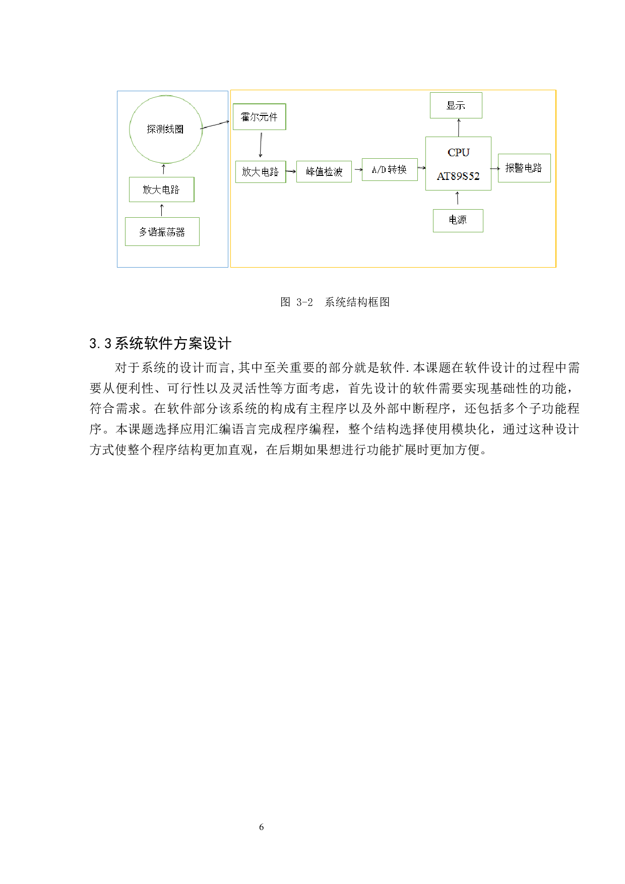 基于单片机的安检门设计-11539字.docx 第10页