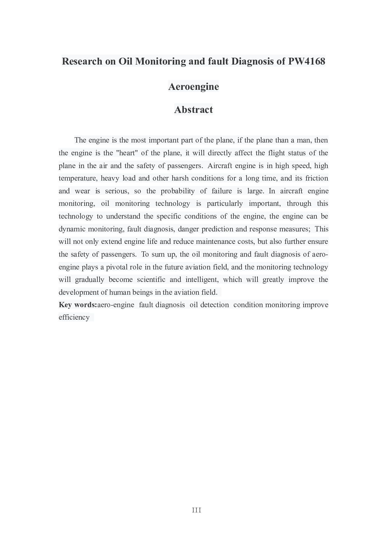 PW4168型航空发动机油液监控与故障诊断研究-7789字.docx 第3页