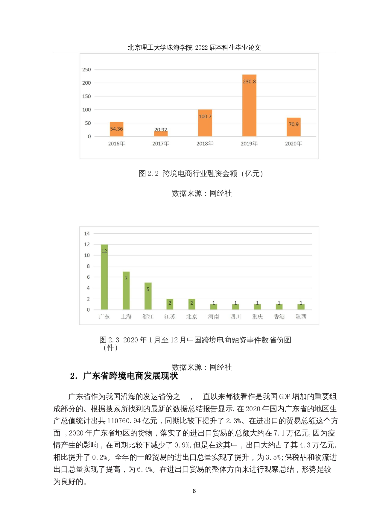 跨境电商发展影响因素研究与分析&mdash;&mdash;以广东省为例-15549字.docx 第9页