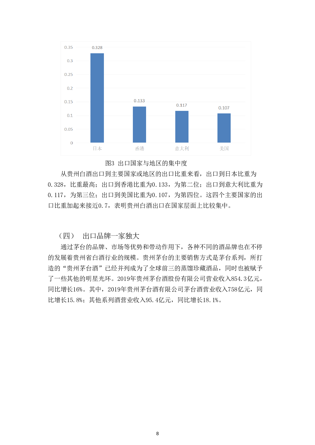贵州省白酒业出口策略问题研究-11902字.doc 第10页