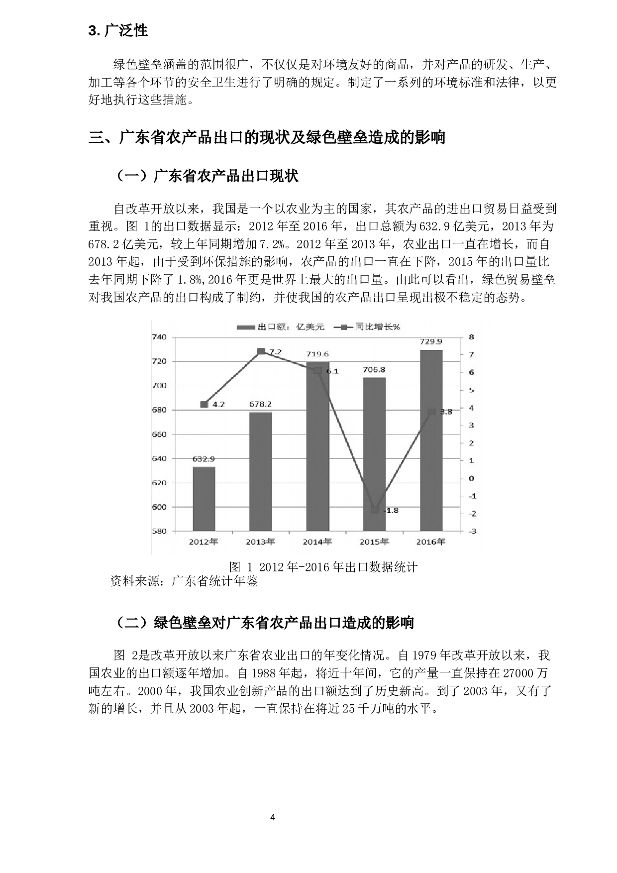 绿色壁垒对广东省农产品出口的影响与对策-12611字.docx 第7页