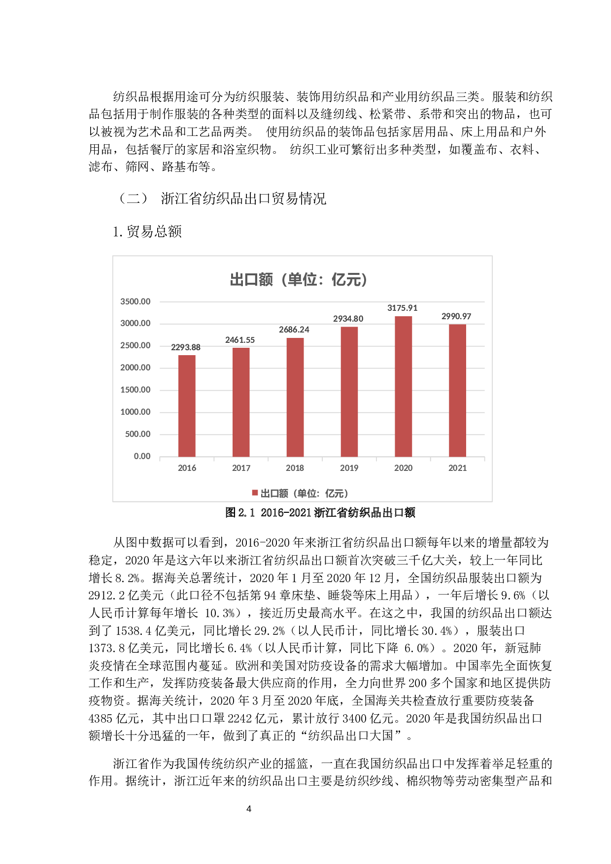 浙江省纺织品出口竞争力分析-11584字.docx 第6页