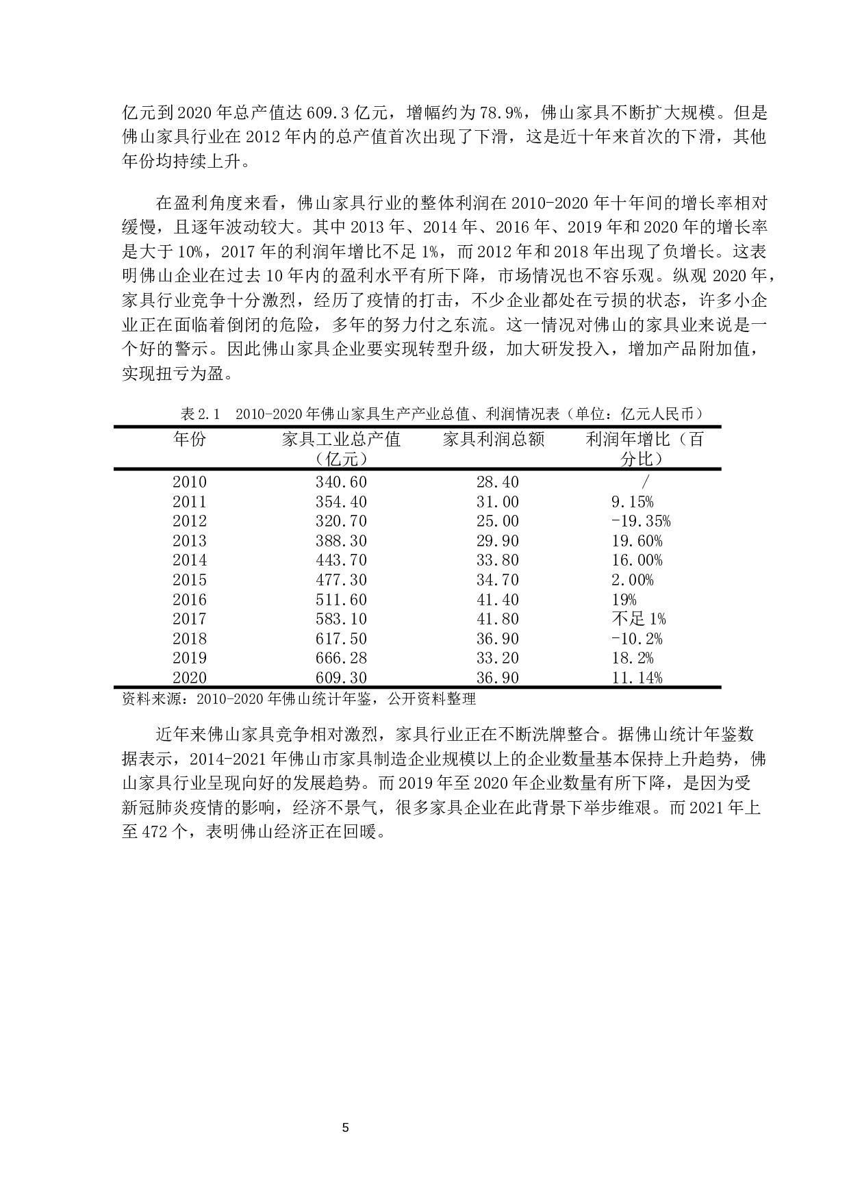 新冠疫情下广东省佛山市家具出口现状及发展趋势分析-14169字.docx 第9页