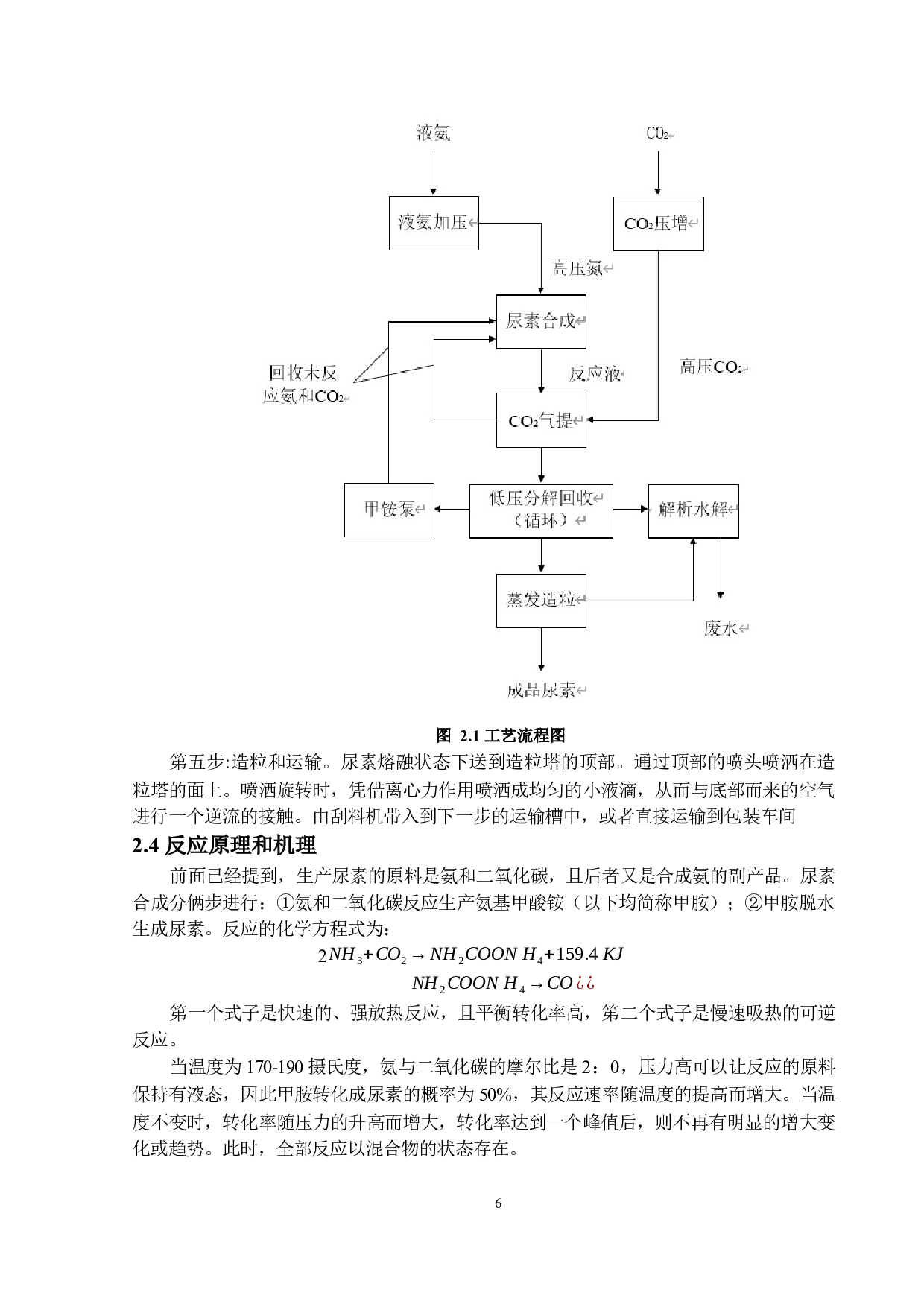 年产2万吨尿素工艺设计-21347字.docx 第10页