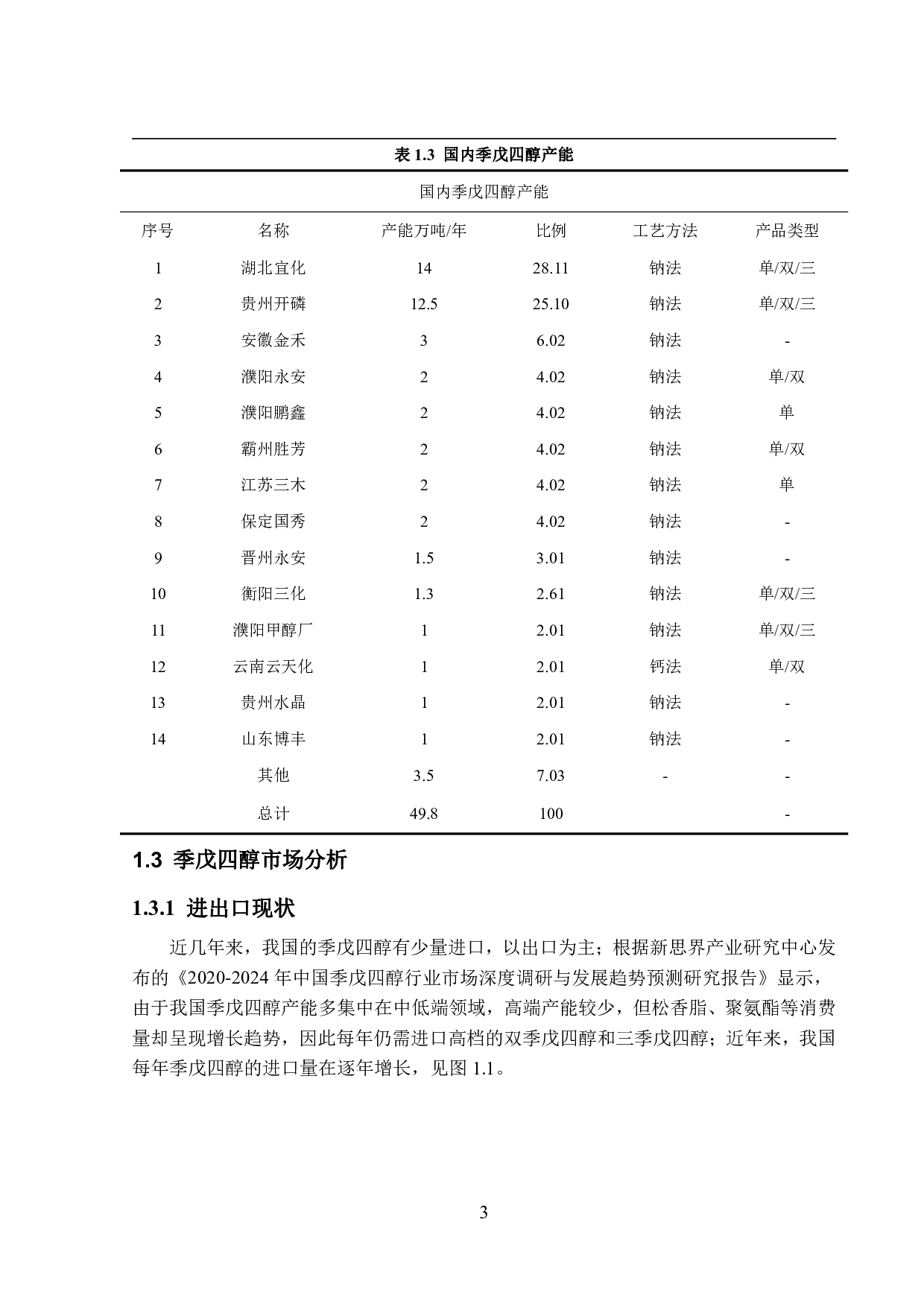 年产10万吨季戊四醇生产工艺设计-32199字.pdf 第8页