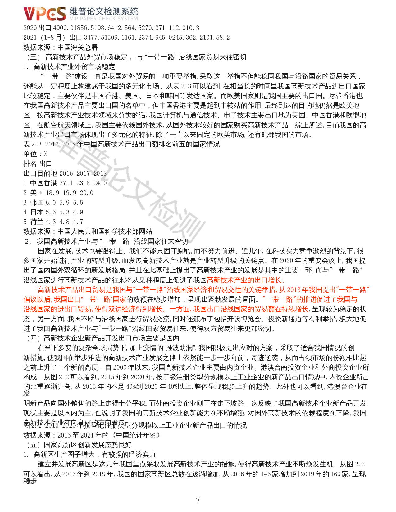 双循环背景下我国高新技术产业出口现状及对策研究-18074字.docx 第5页