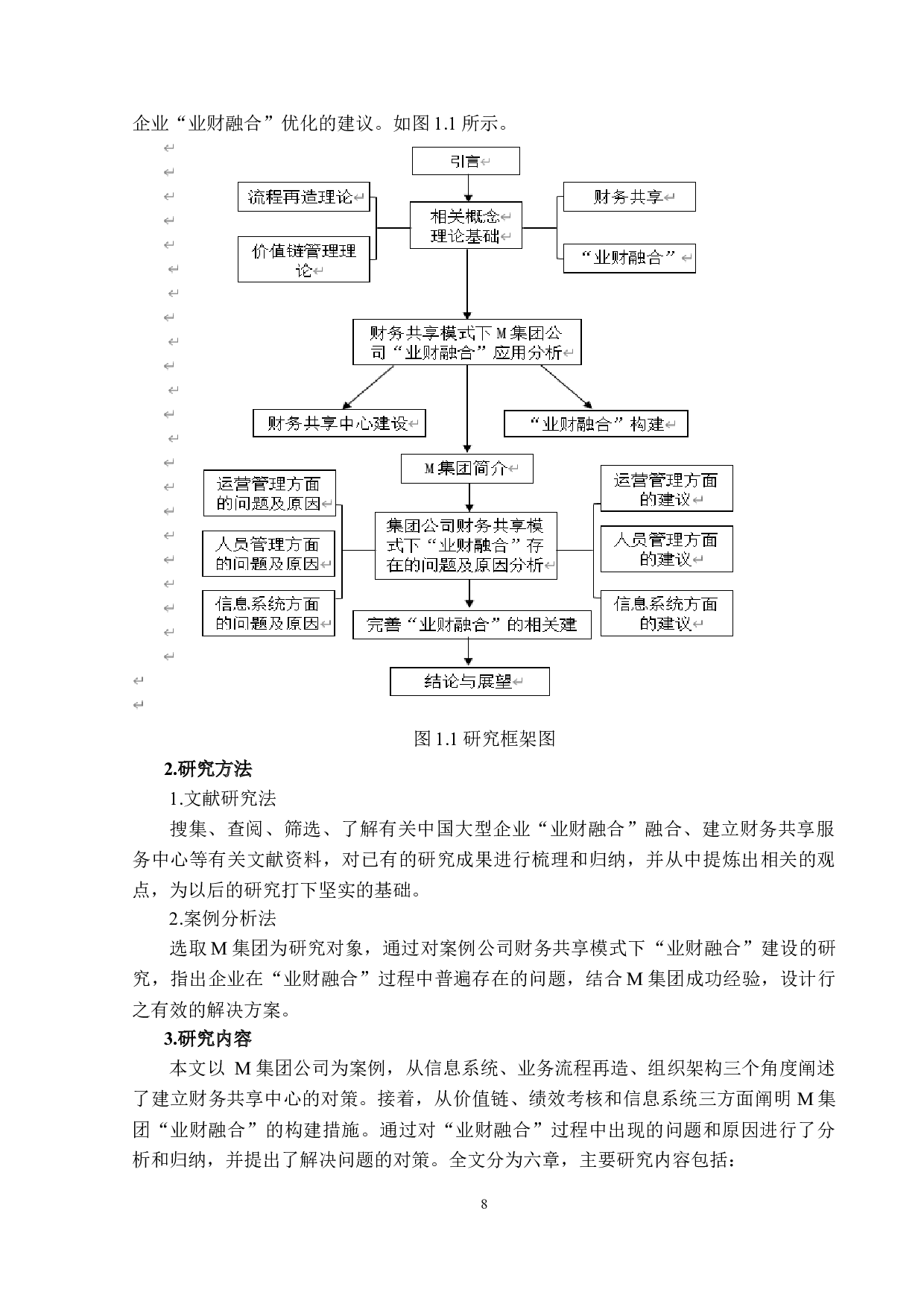 财务共享模式下M集团公司&ldquo;业财融合&rdquo;的应用研究-16762字.docx 第7页
