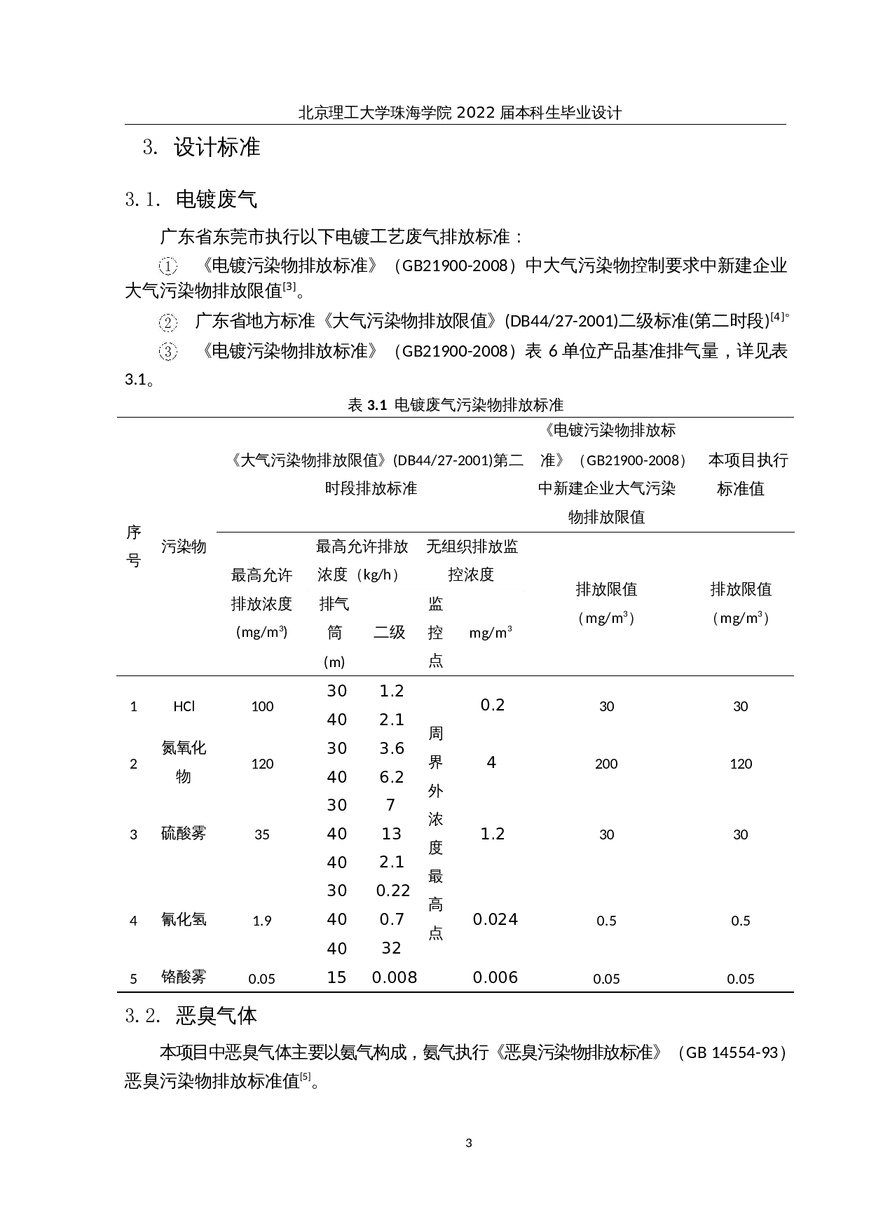 惠州市旺幻电镀企业环保工程设计&mdash;&mdash;废气及恶臭处理工艺设计-25491字.docx 第8页