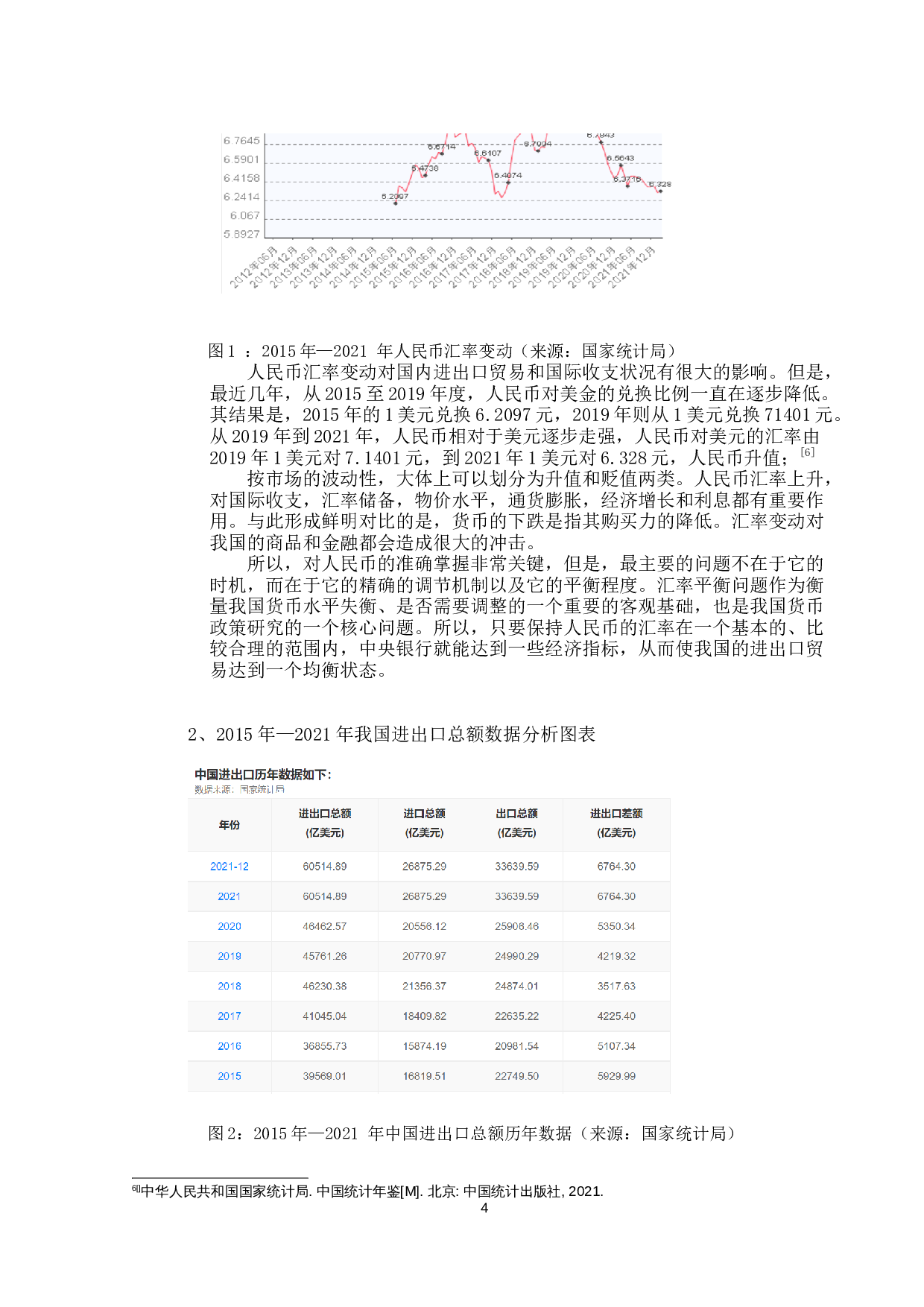 人民币汇率变动对中国进出口贸易影响的研究-10990字.docx 第7页
