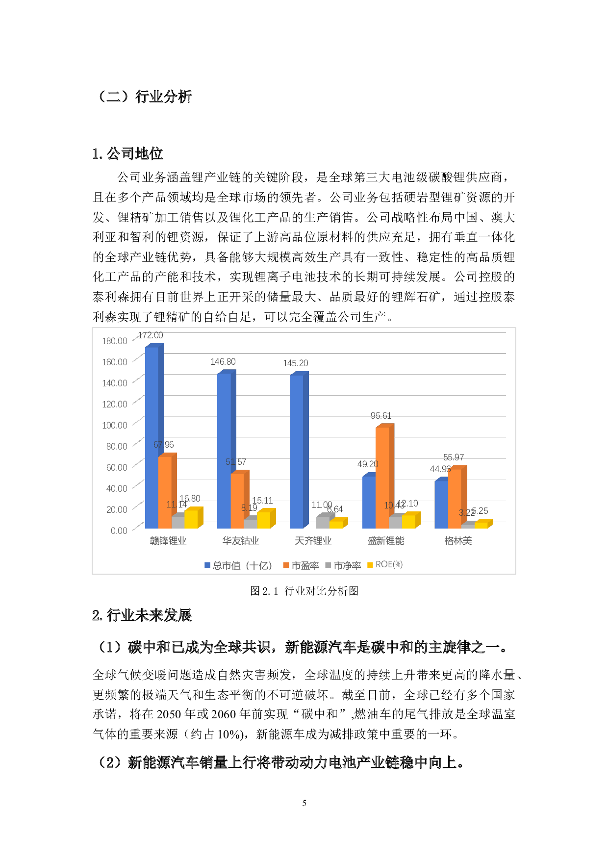 稀有金属&ldquo;锂&rdquo;行业财务分析&mdash;&mdash;以天齐锂业为例-18955字.docx 第9页