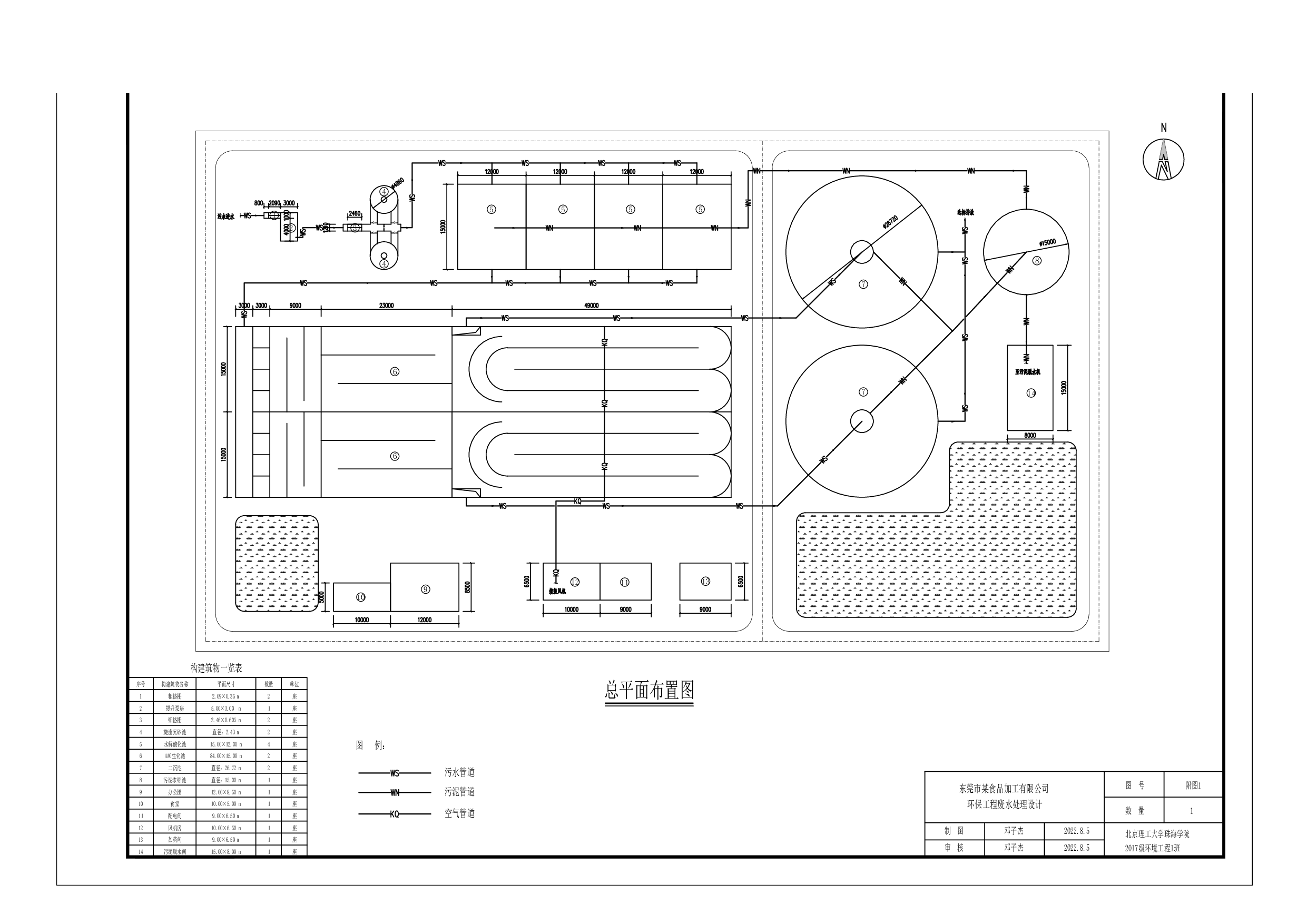 环保工程废水处理设计1附图2风机房-254字.pdf 第1页