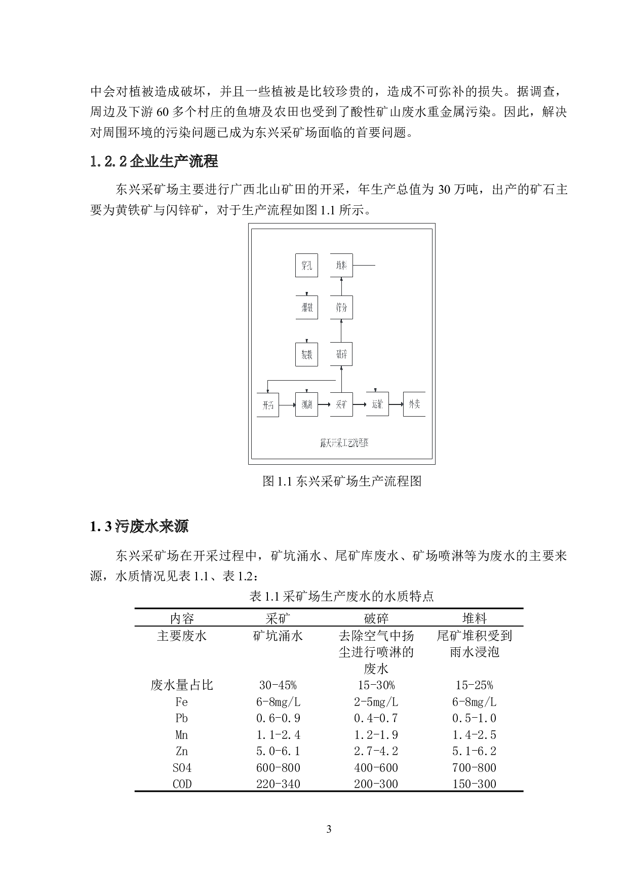 东兴采矿场污废治理与生态修复&mdash;&mdash;废水处理工程设计-19081字.docx 第8页