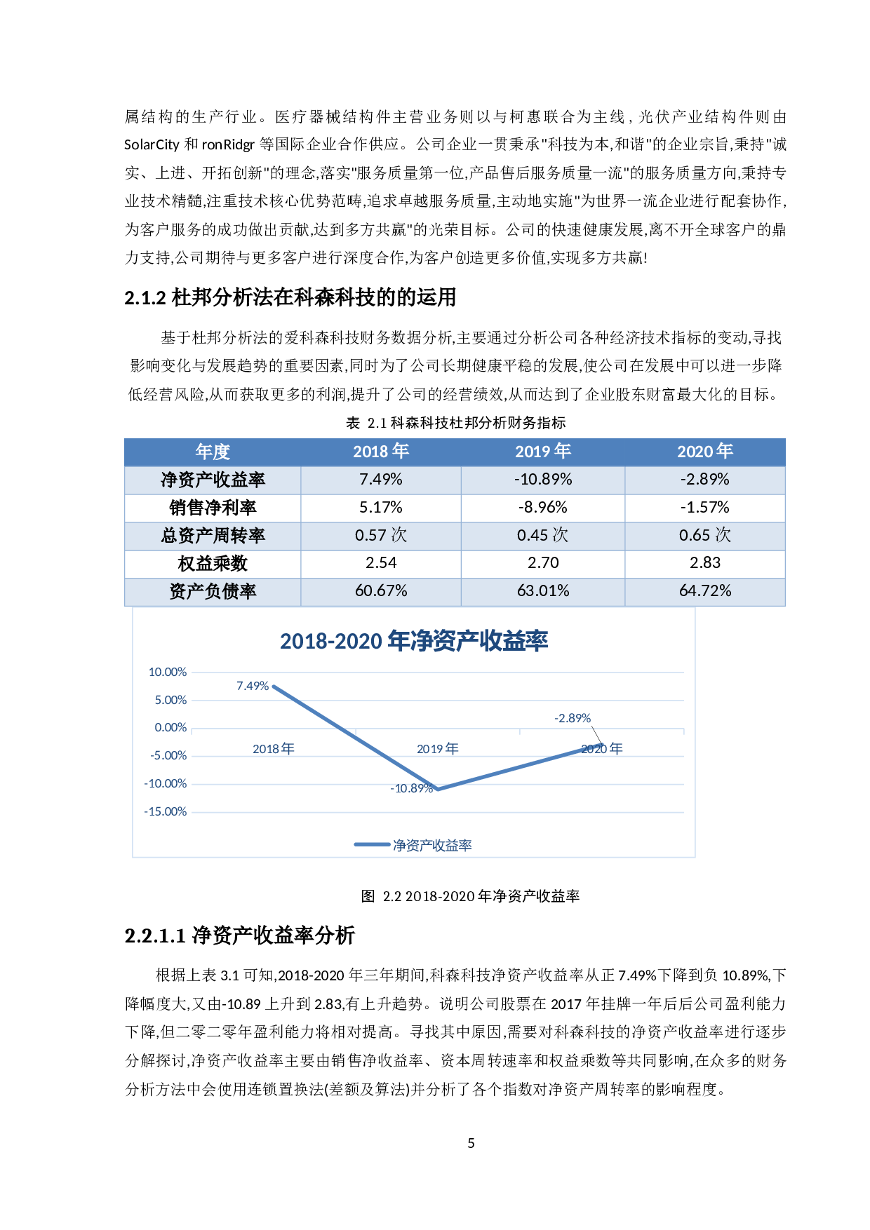 基于杜邦分析法的科森科技财务分析-8492字.docx 第7页