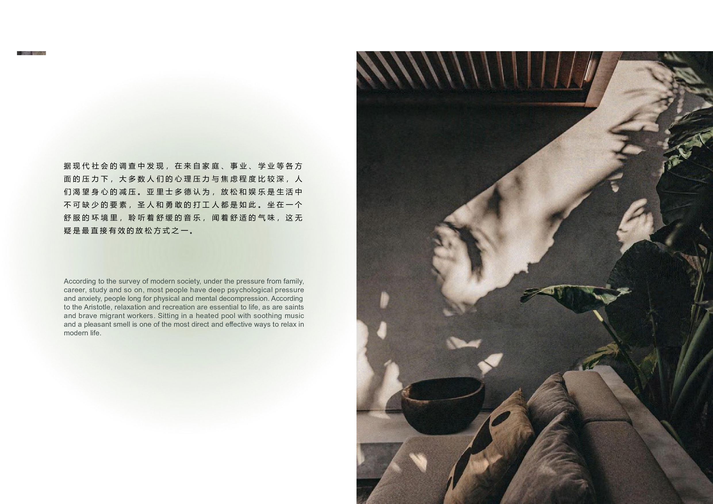 寂&middot;棠&mdash;&mdash;沉浸式SPA水疗体验馆设计-4409字.pdf 第6页