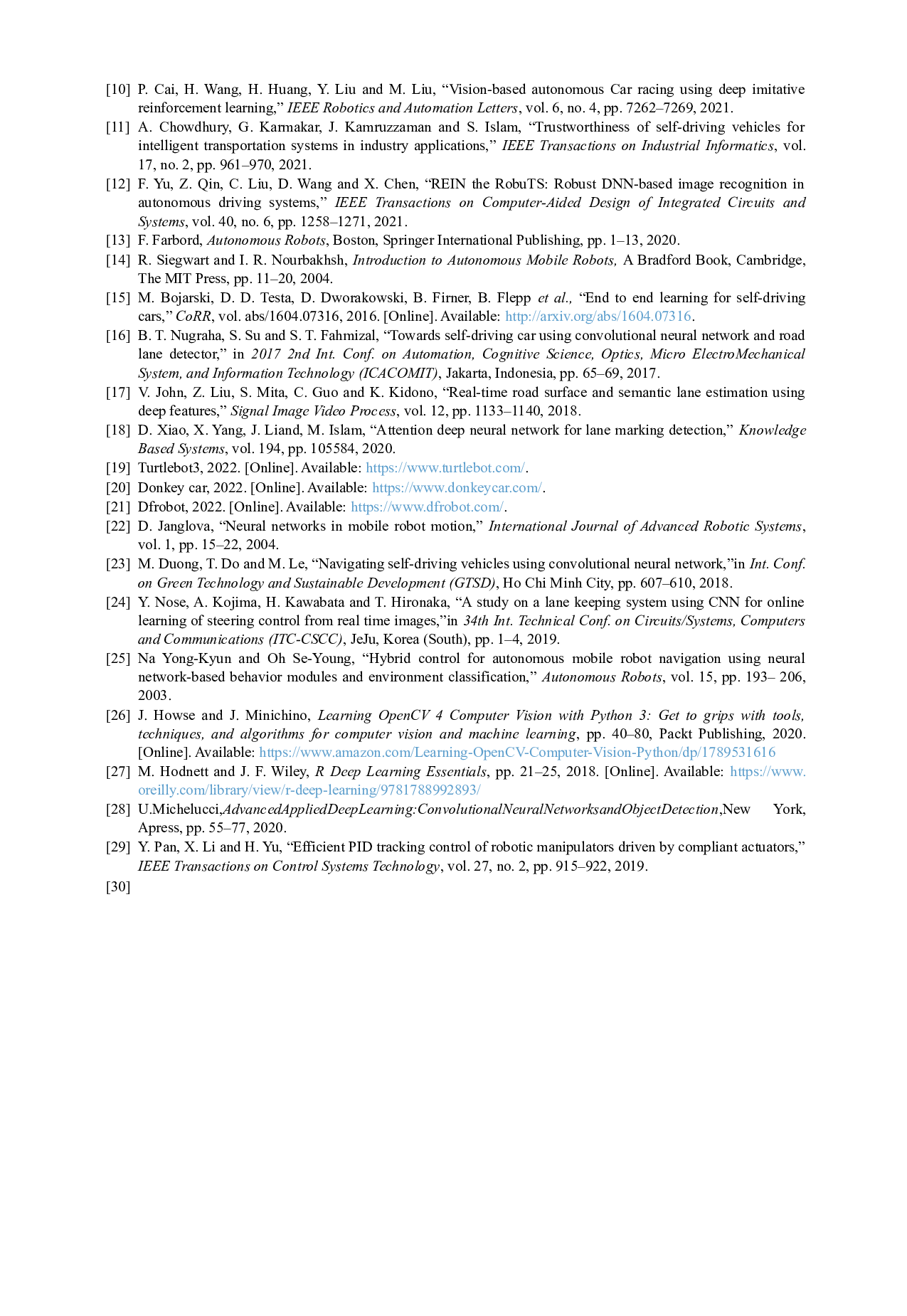 自主机器人的深度学习控制-9965字.docx 第10页