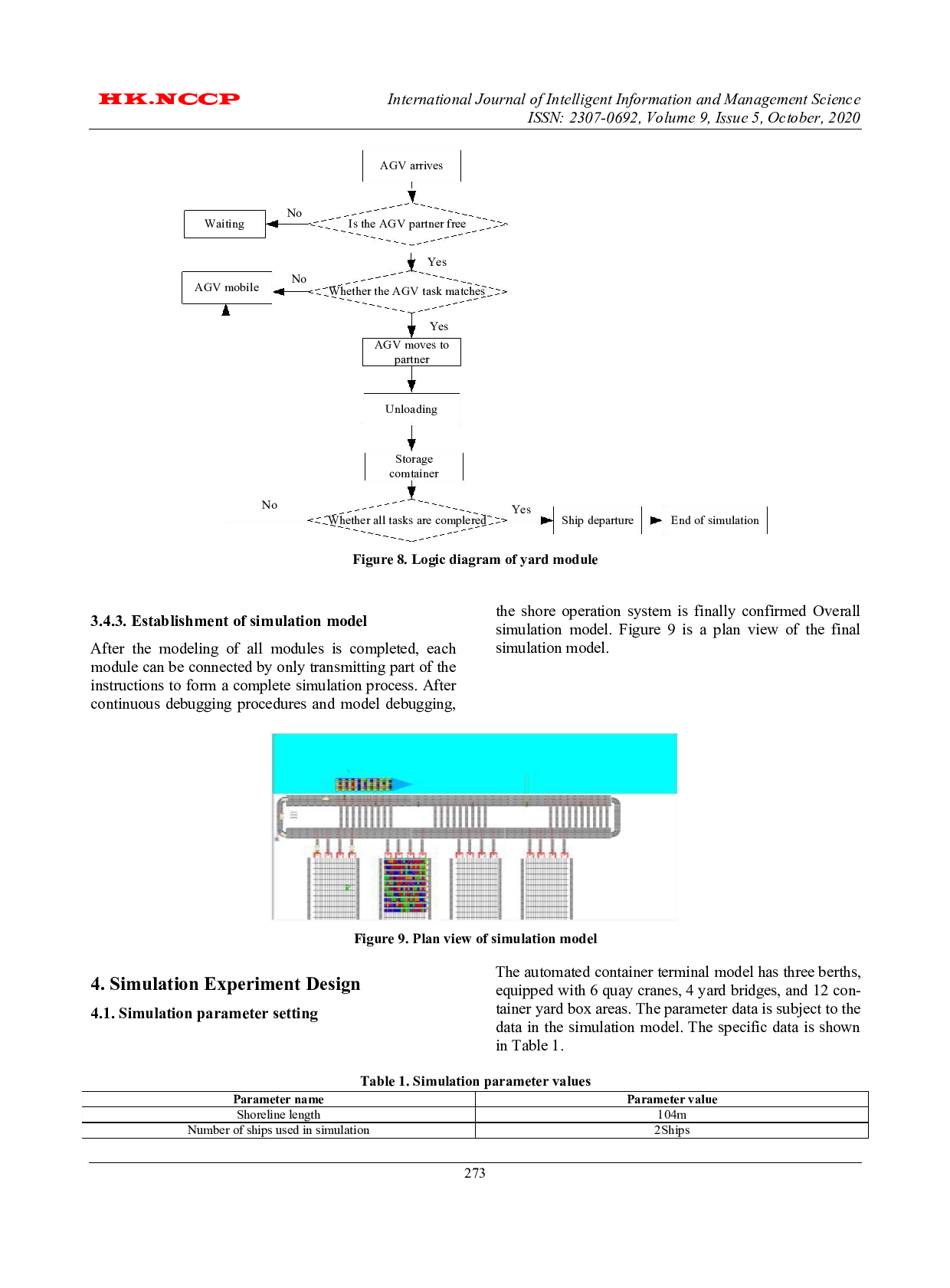 AnalysisofInfluenceofAGVQuantityConfigurationbasedonPlantSimulationonDockside Operation Efficiency-3826字.docx 第4页