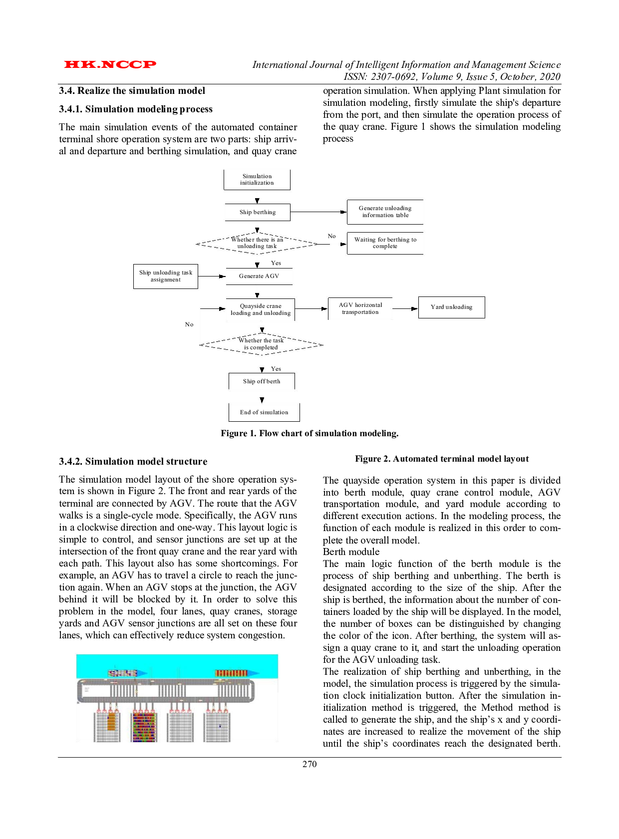AnalysisofInfluenceofAGVQuantityConfigurationbasedonPlantSimulationonDockside Operation Efficiency-3826字.docx 第1页