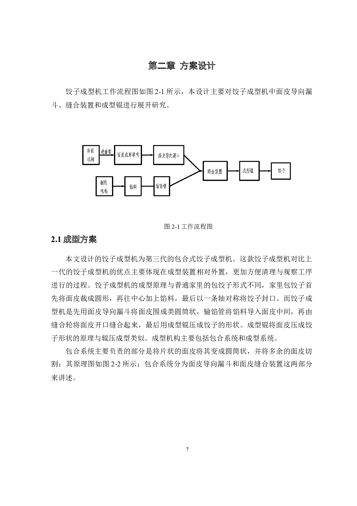 饺子成型机的研制&mdash;&mdash;成型机构设计-11285字.docx 第7页