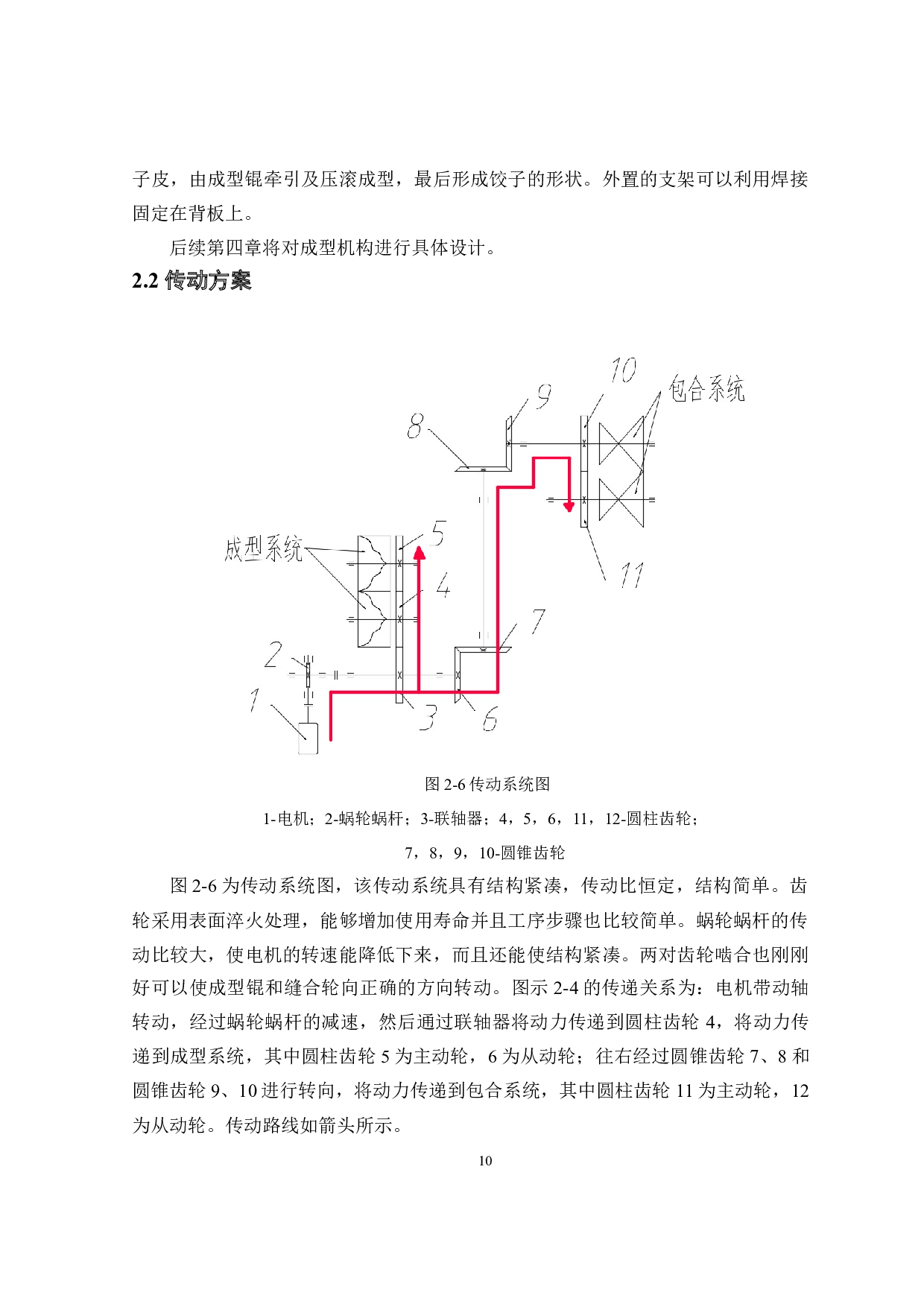 饺子成型机的研制&mdash;&mdash;成型机构设计-11285字.docx 第10页