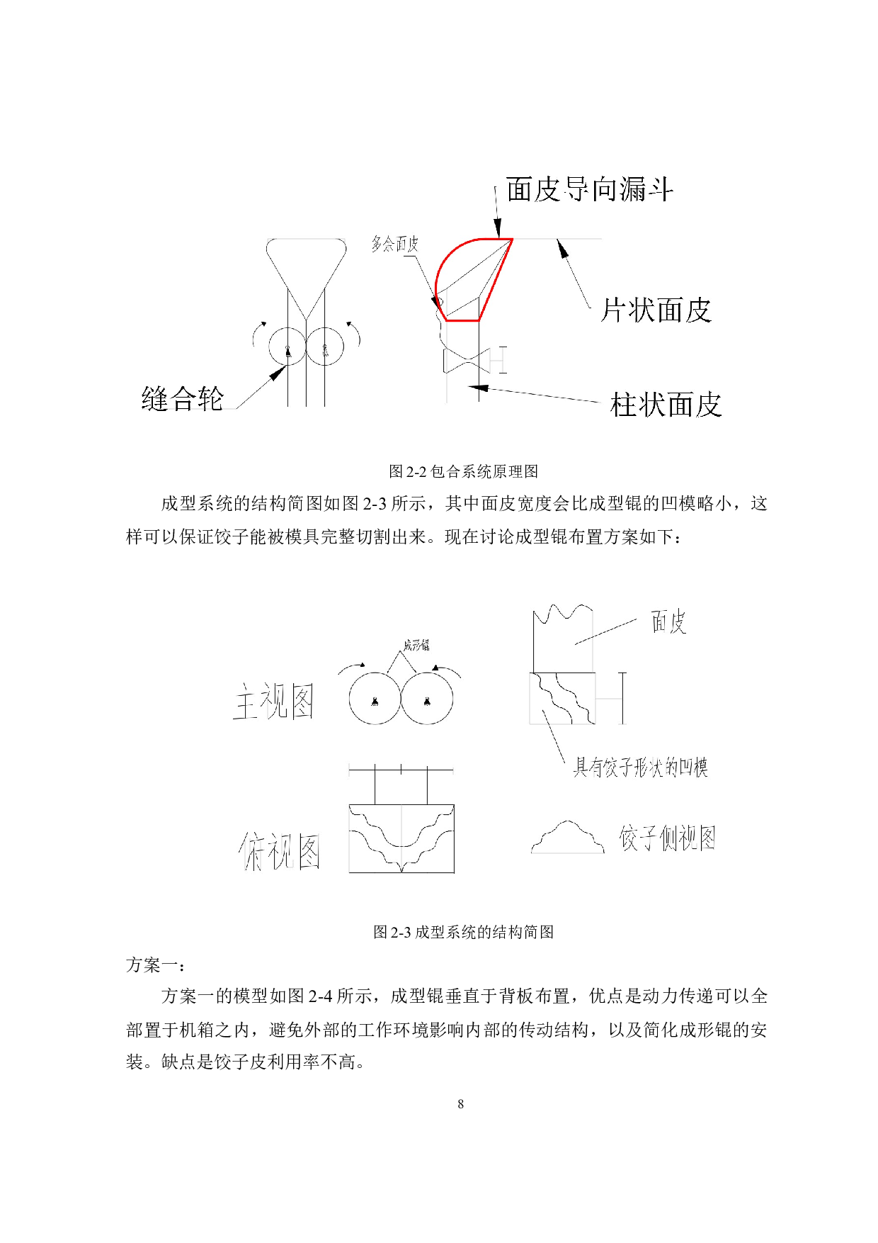 饺子成型机的研制&mdash;&mdash;成型机构设计-11285字.docx 第8页