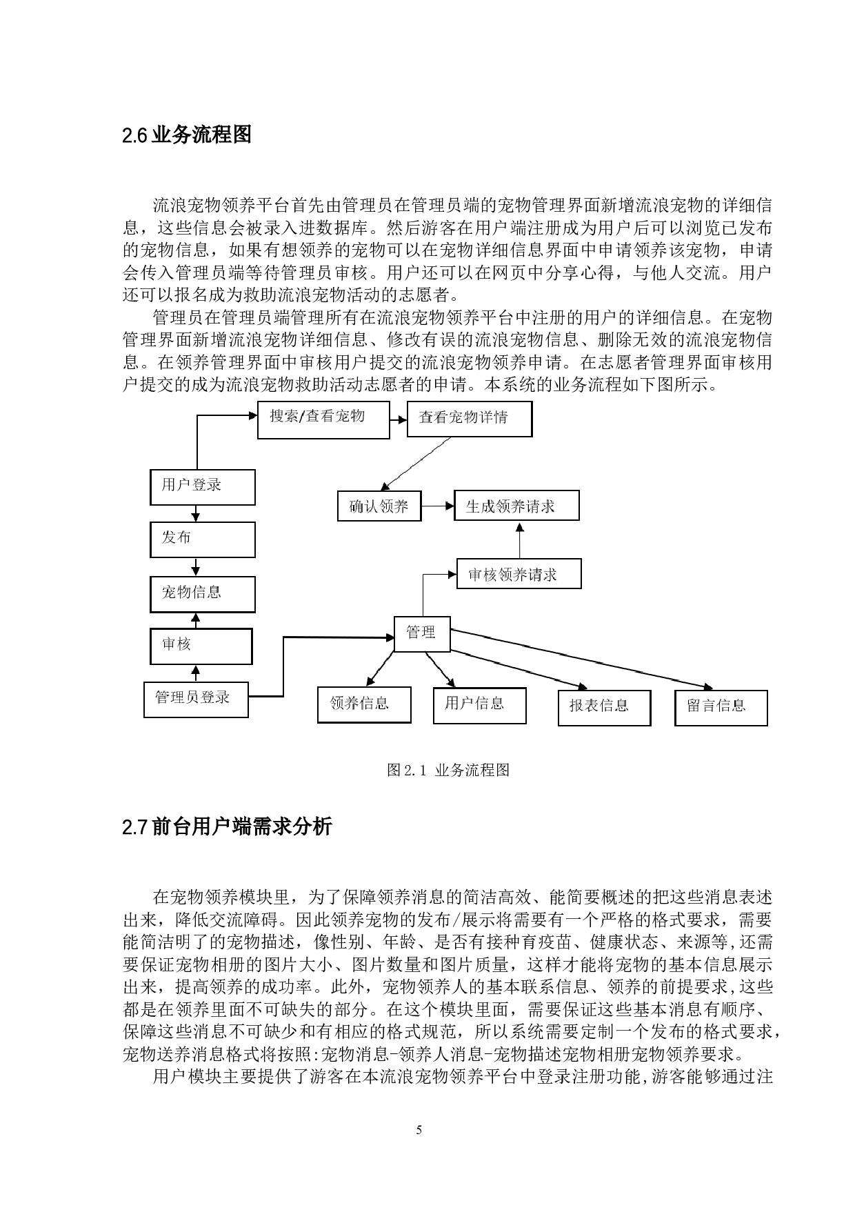 I流浪宠物领养平台的设计与实现-14563字.docx 第9页