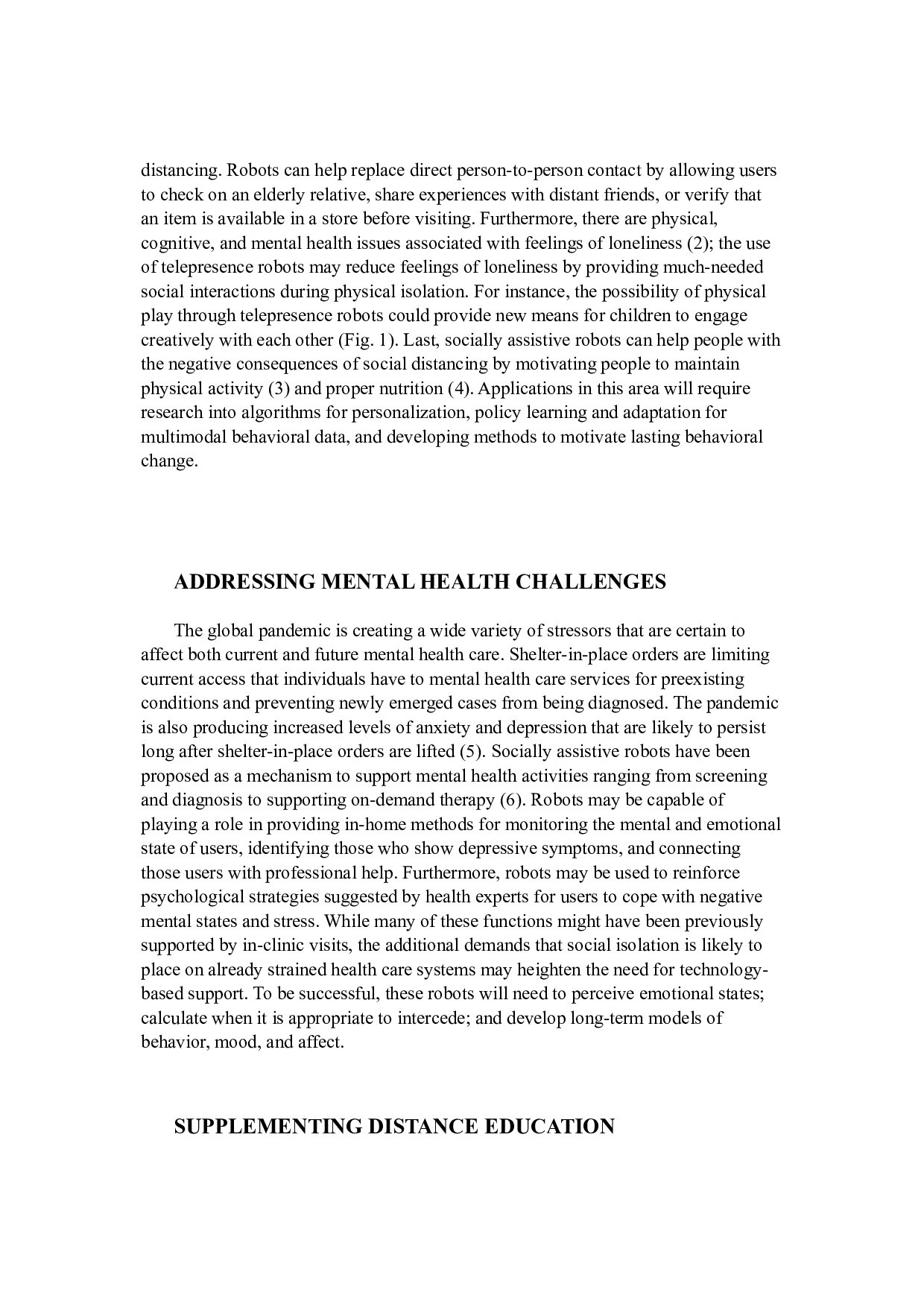 疫情爆发期间社交辅助机器人的潜力-3238字.docx 第1页