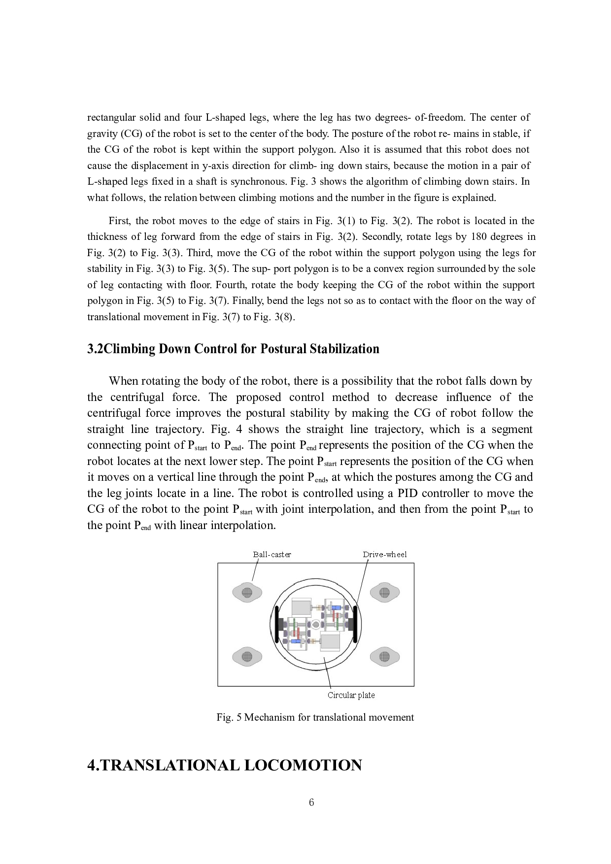 楼梯清洁机器人移动机构研究&mdash;&mdash;平移运动机构设计-5993字.docx 第4页