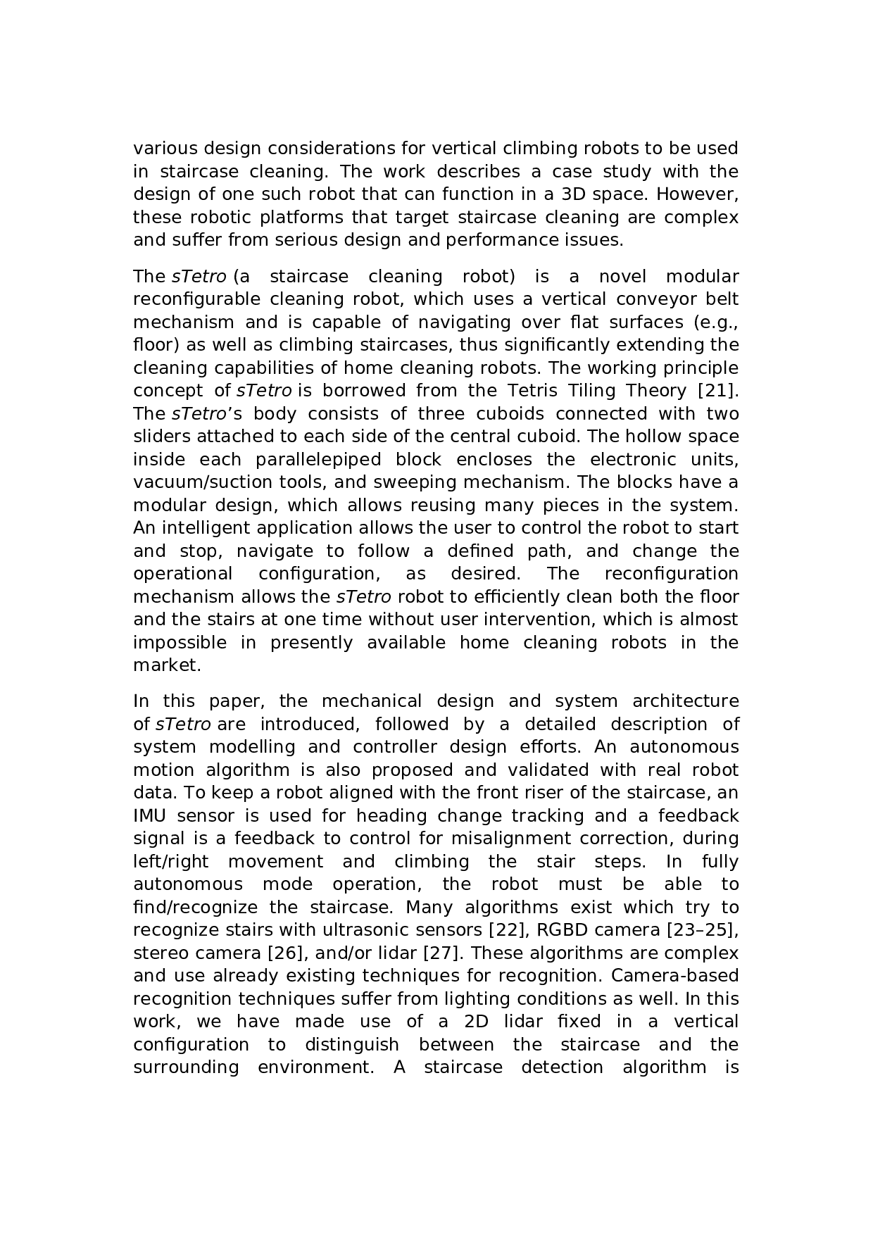 sTetro设计：一种模块化、可重构的自主楼梯清洁机器人-5637字.docx 第3页