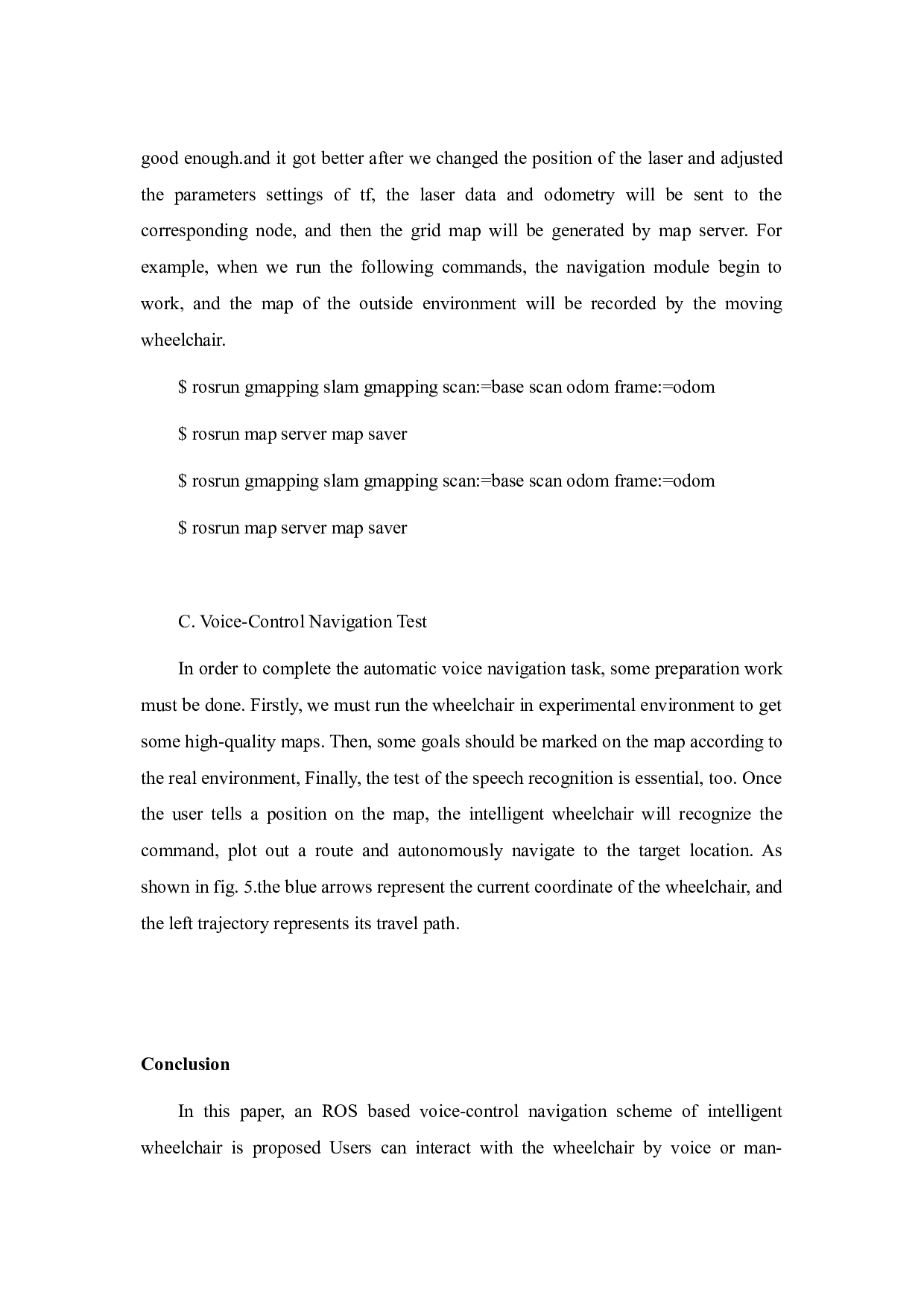 基于ROS系统的智能声控导航轮椅-6485字.docx 第8页