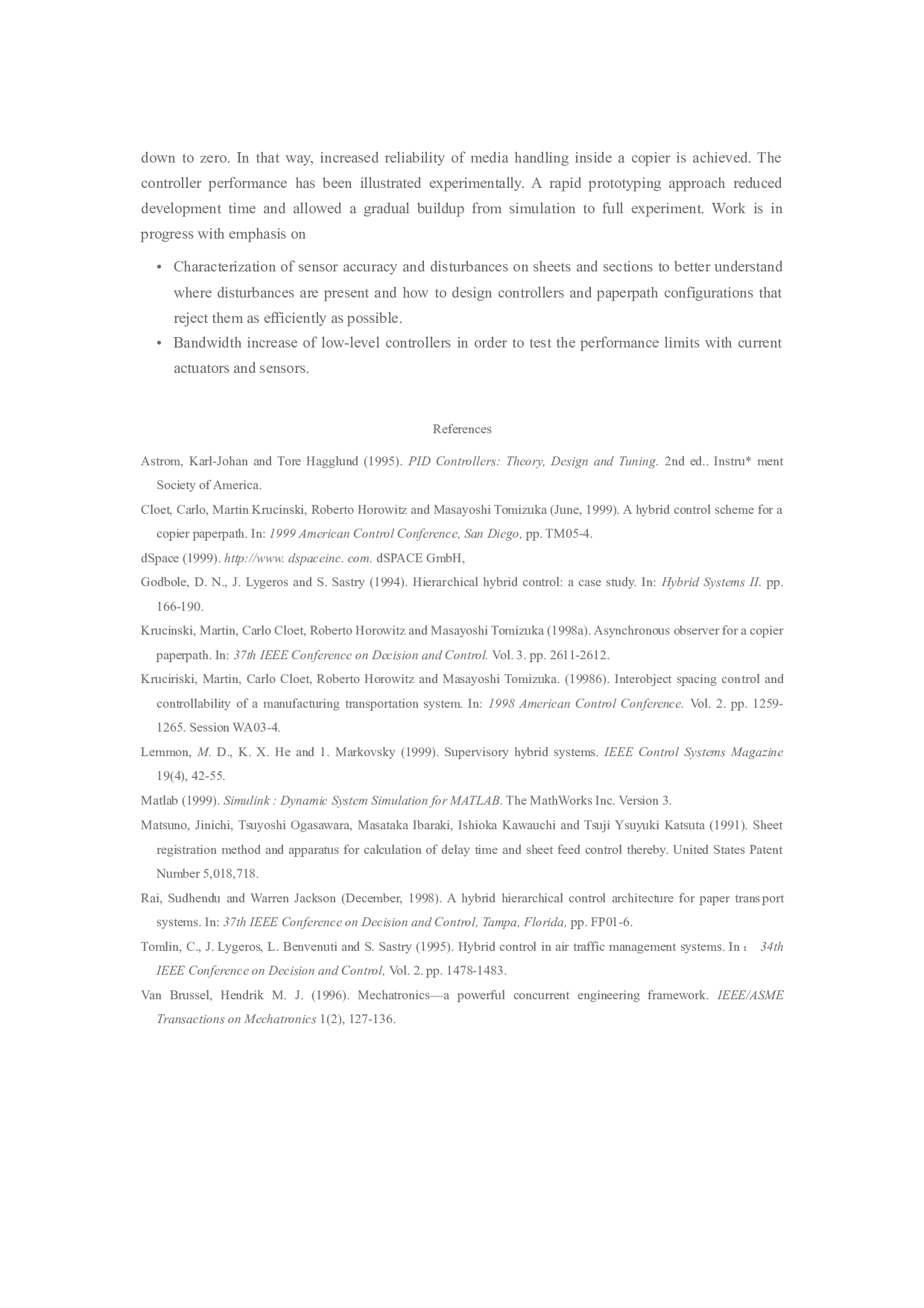 复印机纸路控制的机电一体化方法-9051字.docx 第9页