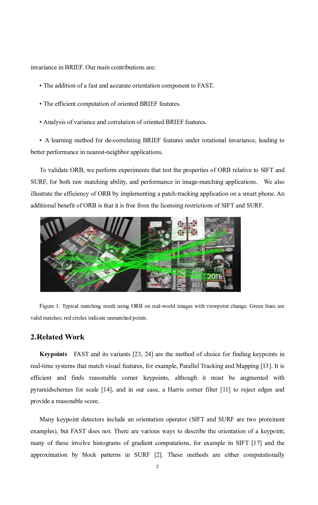 ORBanefficientalternativetoSIFTorSURF-13439字.docx 第1页