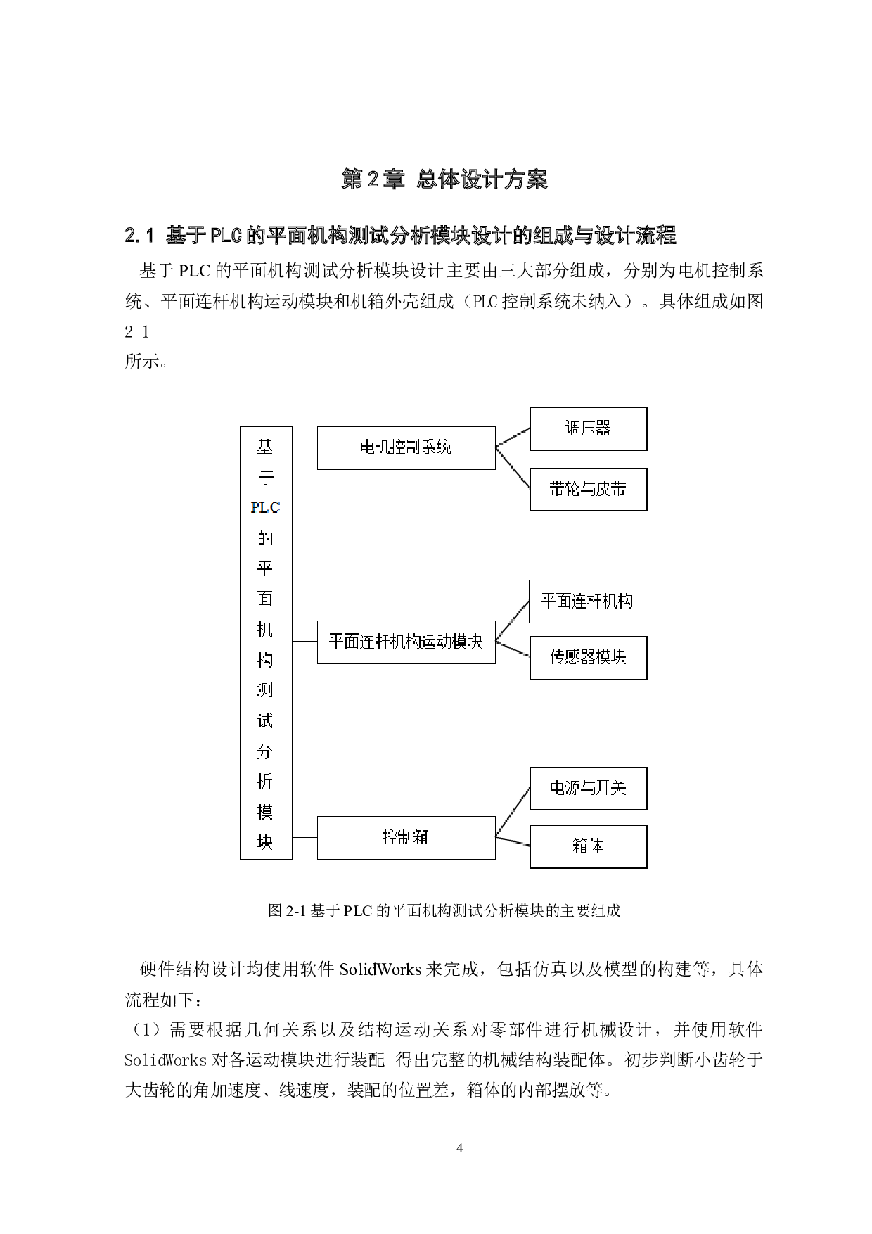 基于PLC的平面机构测试分析模块设计&mdash;&mdash;硬件结构设计-16945字.docx 第8页