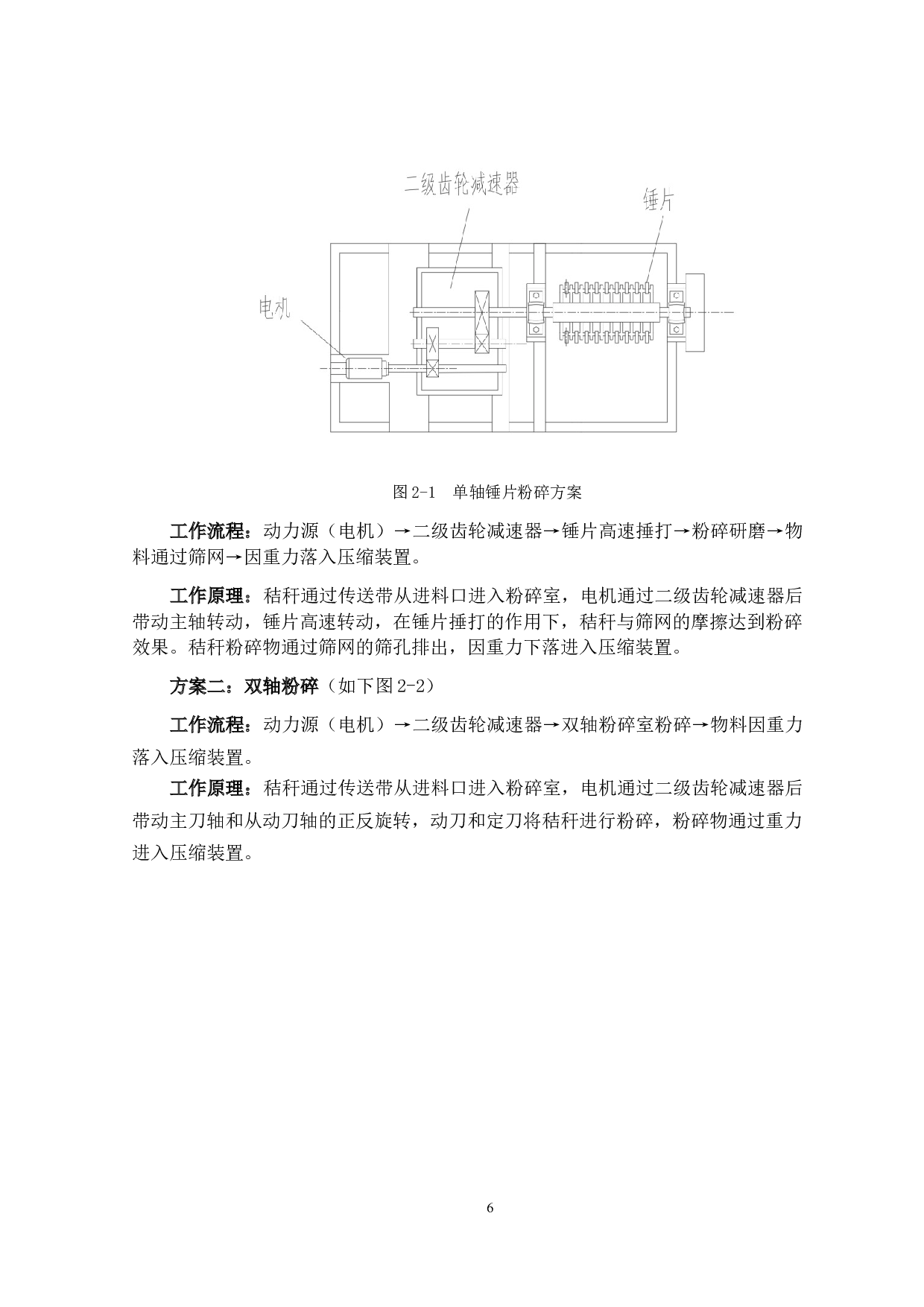 多功能秸秆处理机设计-粉碎装置设计-9233字.docx 第10页