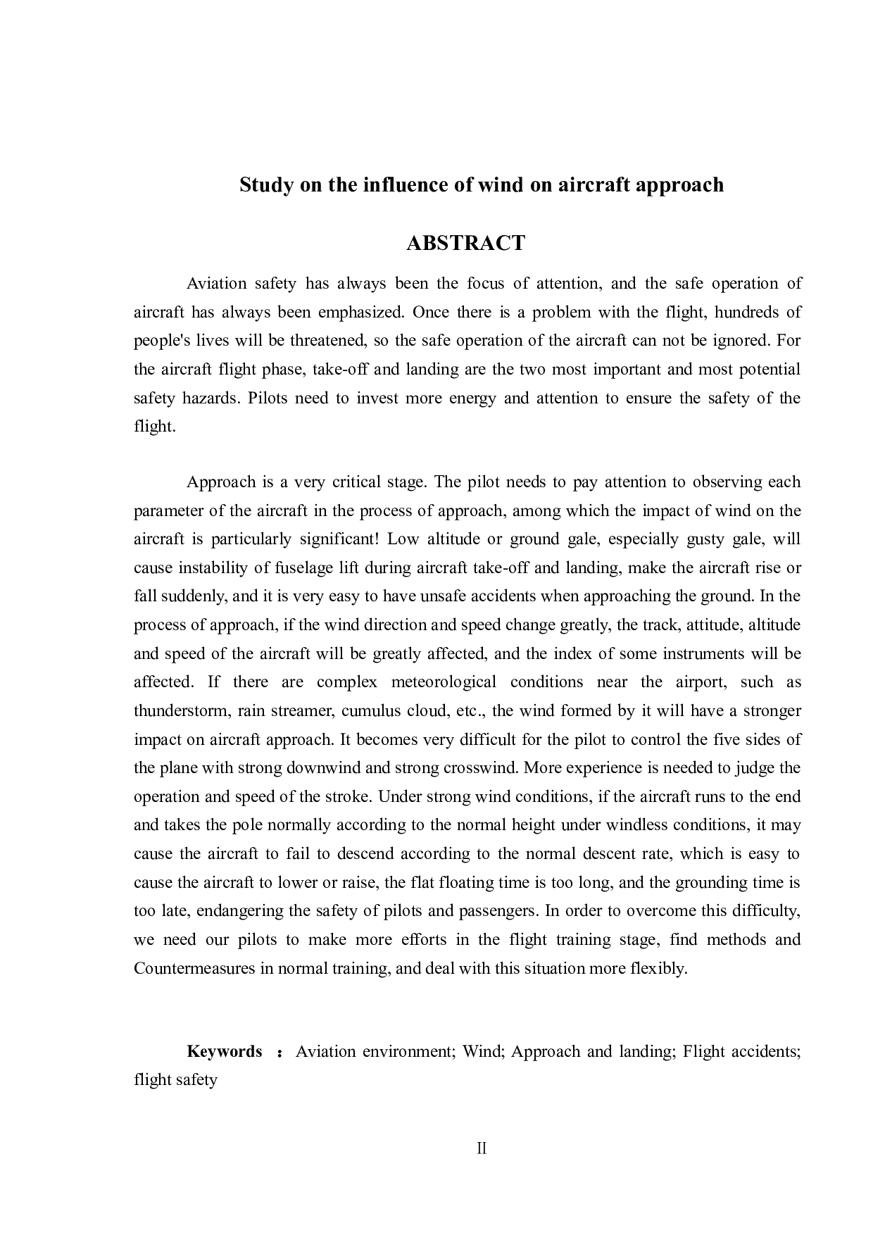 风对飞机进近过程影响研究.pdf-9797字.doc 第2页