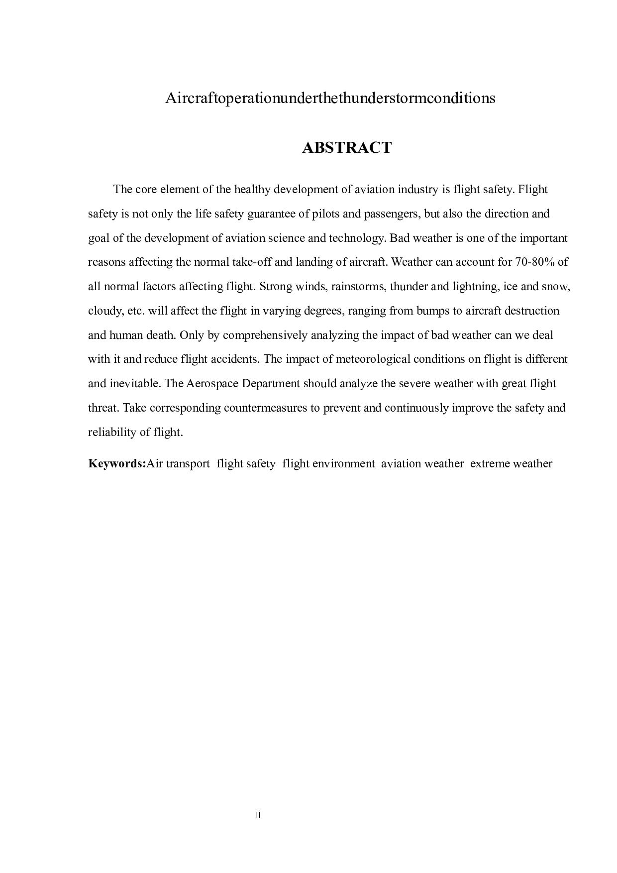 极端恶劣天气造成航空器事故多发的原因研究-12309字.docx 第2页