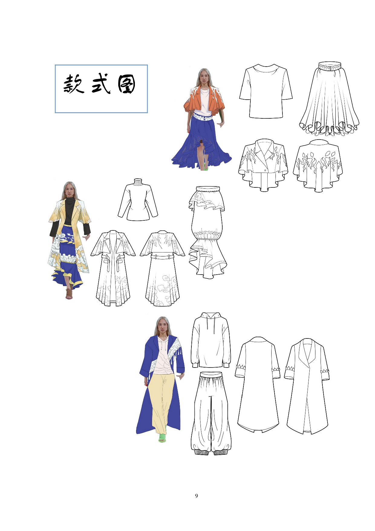 大足石刻服饰元素在服装中的设计运用-5936字.doc 第9页