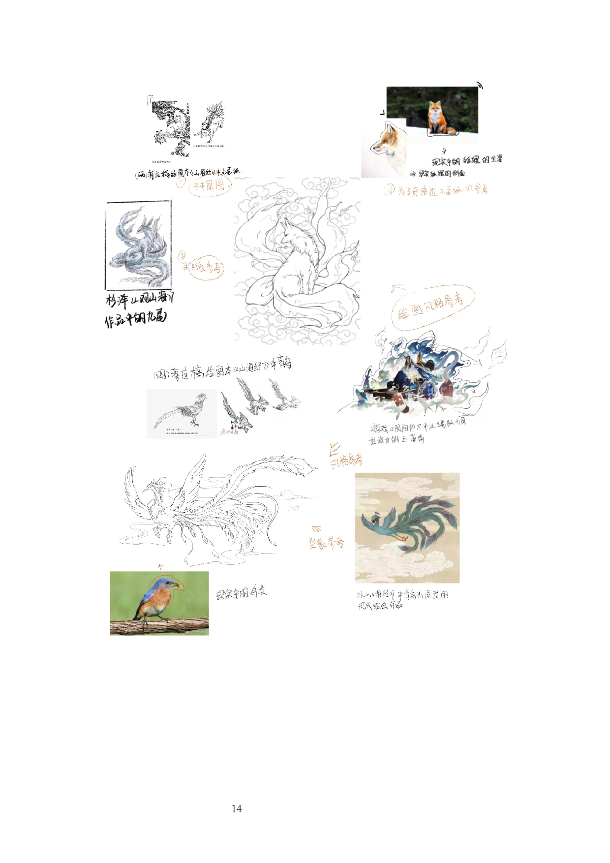 山海经异兽图案在服装设计上的应用-4882字.docx 第8页