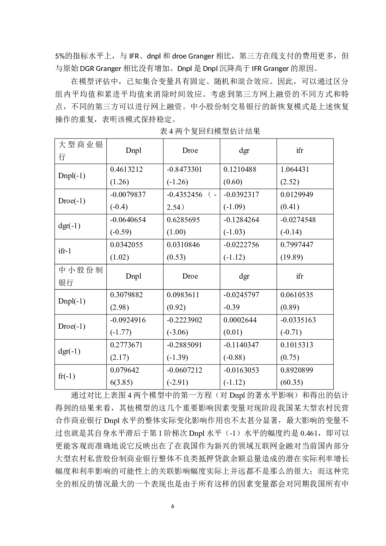 基于复回归模型分析新兴互联网金融对传统农村金融的影响因素研究-9733字.docx 第9页