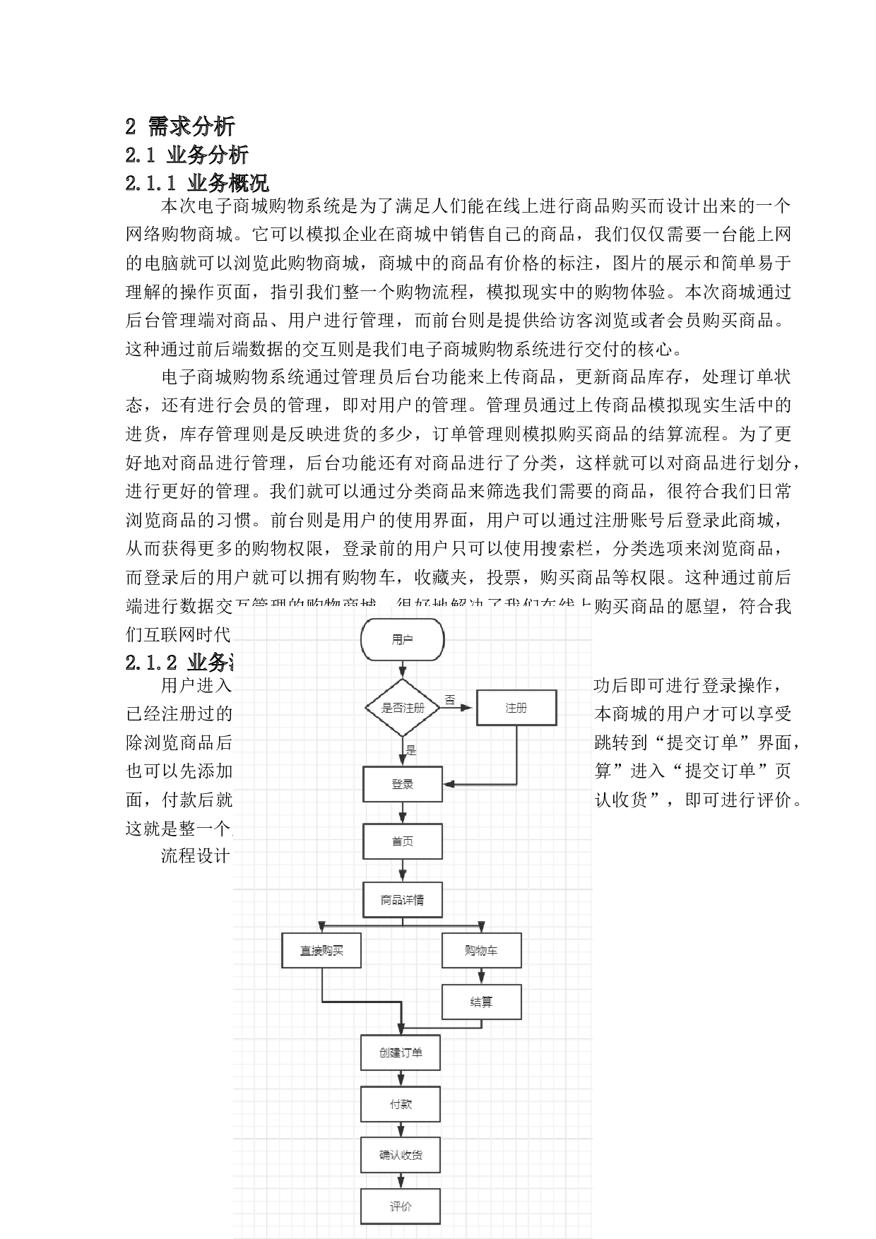 电子商城购物系统的设计与实现-20646字.doc 第7页